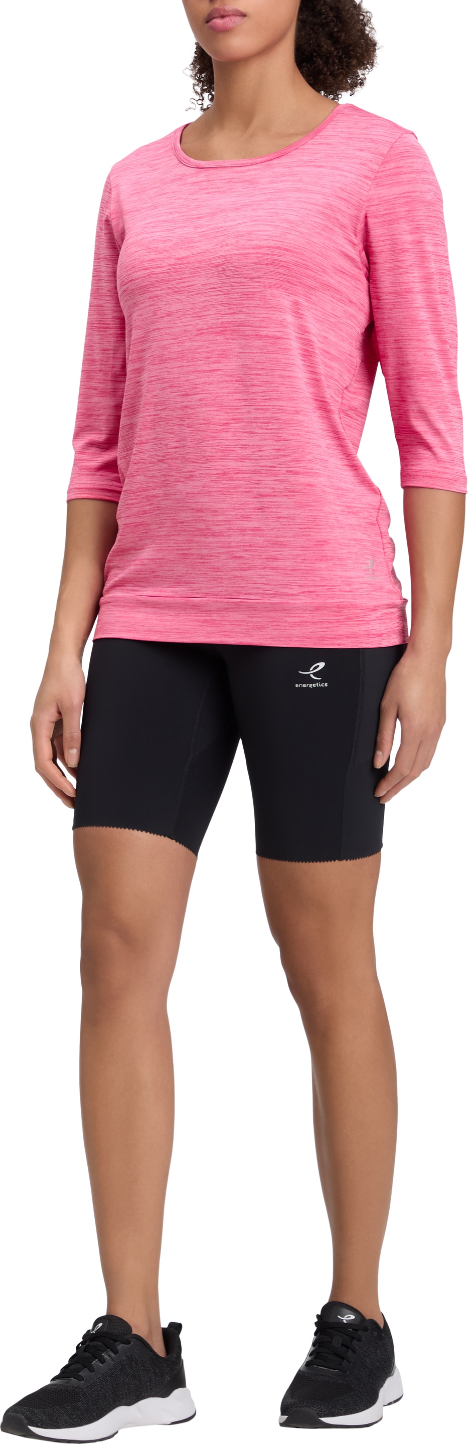 Energetics T-shirt »Da.-Shirt Jewel 3/4 SS W« À col rond, manches courtes, en tissu jersey, longueur normale