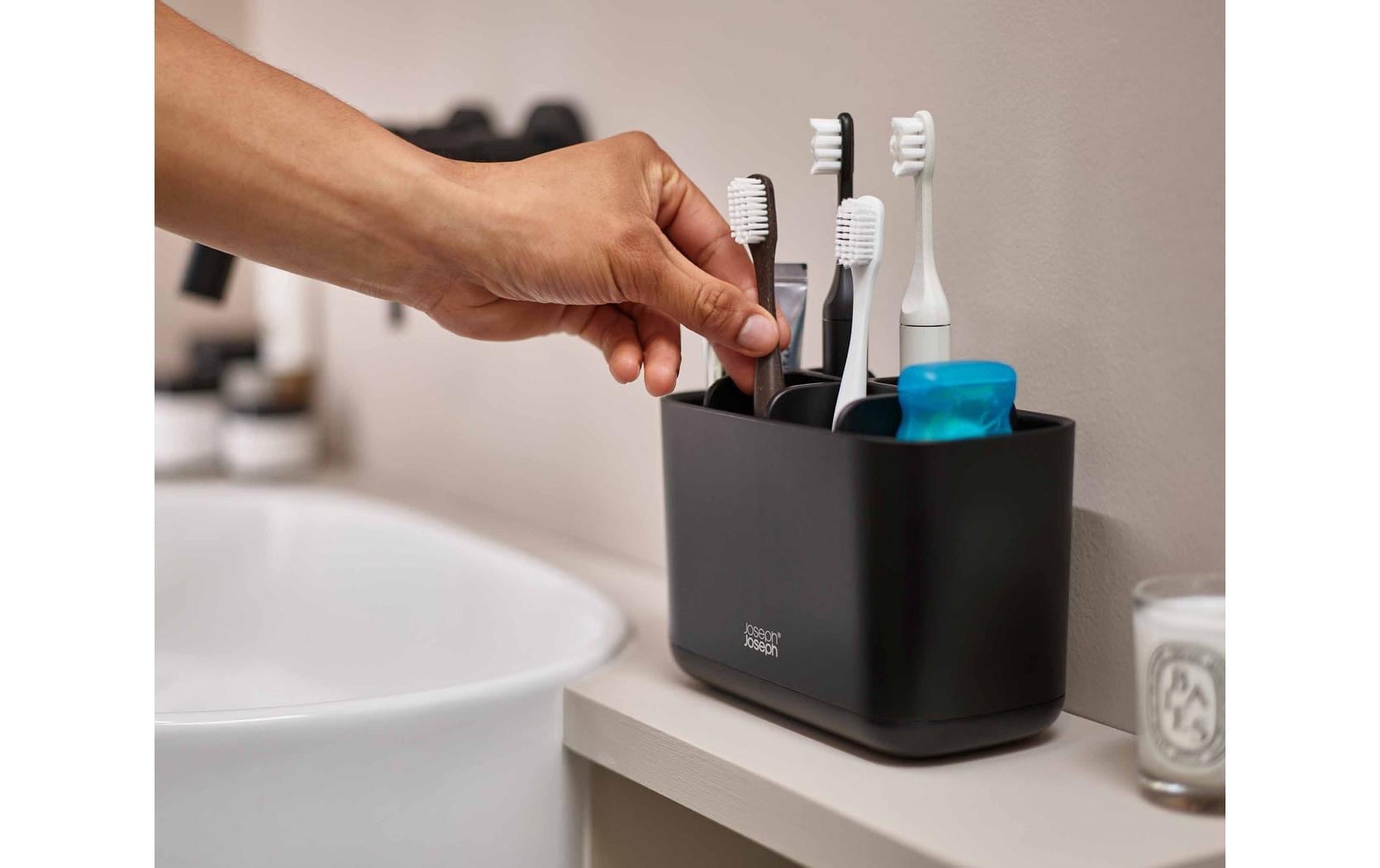 Joseph Joseph Zahnputzbecher »EasyStore Gross« Zahnbürstenhalter