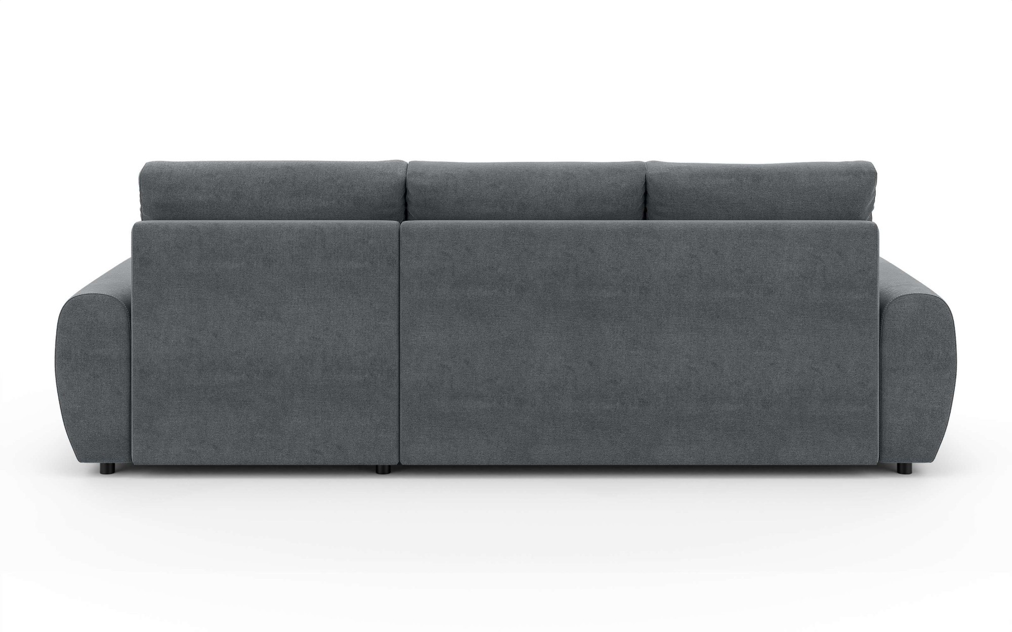 INOSIGN Ecksofa »HAVERHILL Schlafsofa mit Bettkasten, Masse B/H/T: 237/89/166 cm«, L-Form mit Recamiere links oder rechts bestellbar, Wellenunterfederung