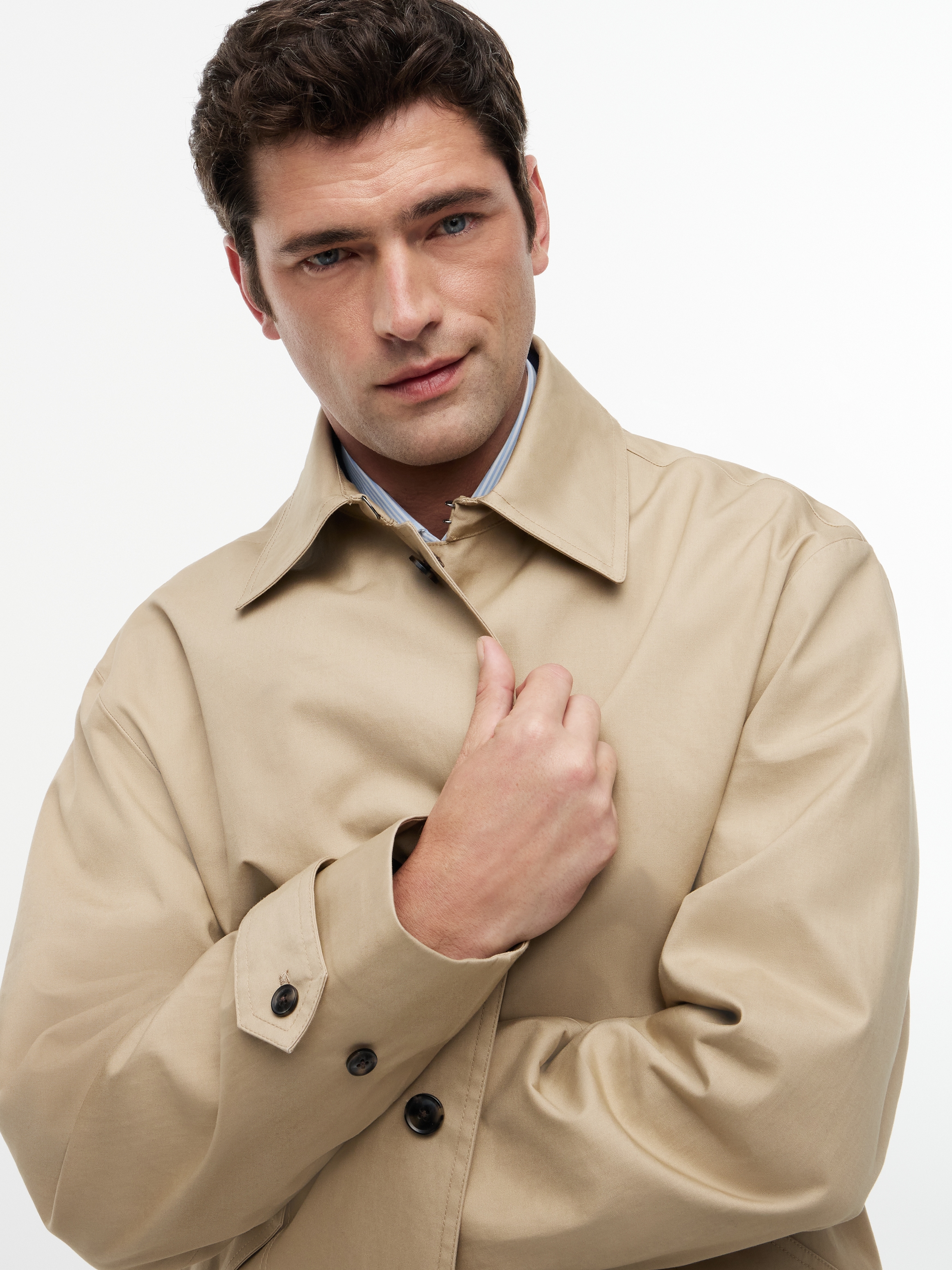 Tommy Hilfiger Manteau long »DC TECHNICAL COTTON CARCOAT«