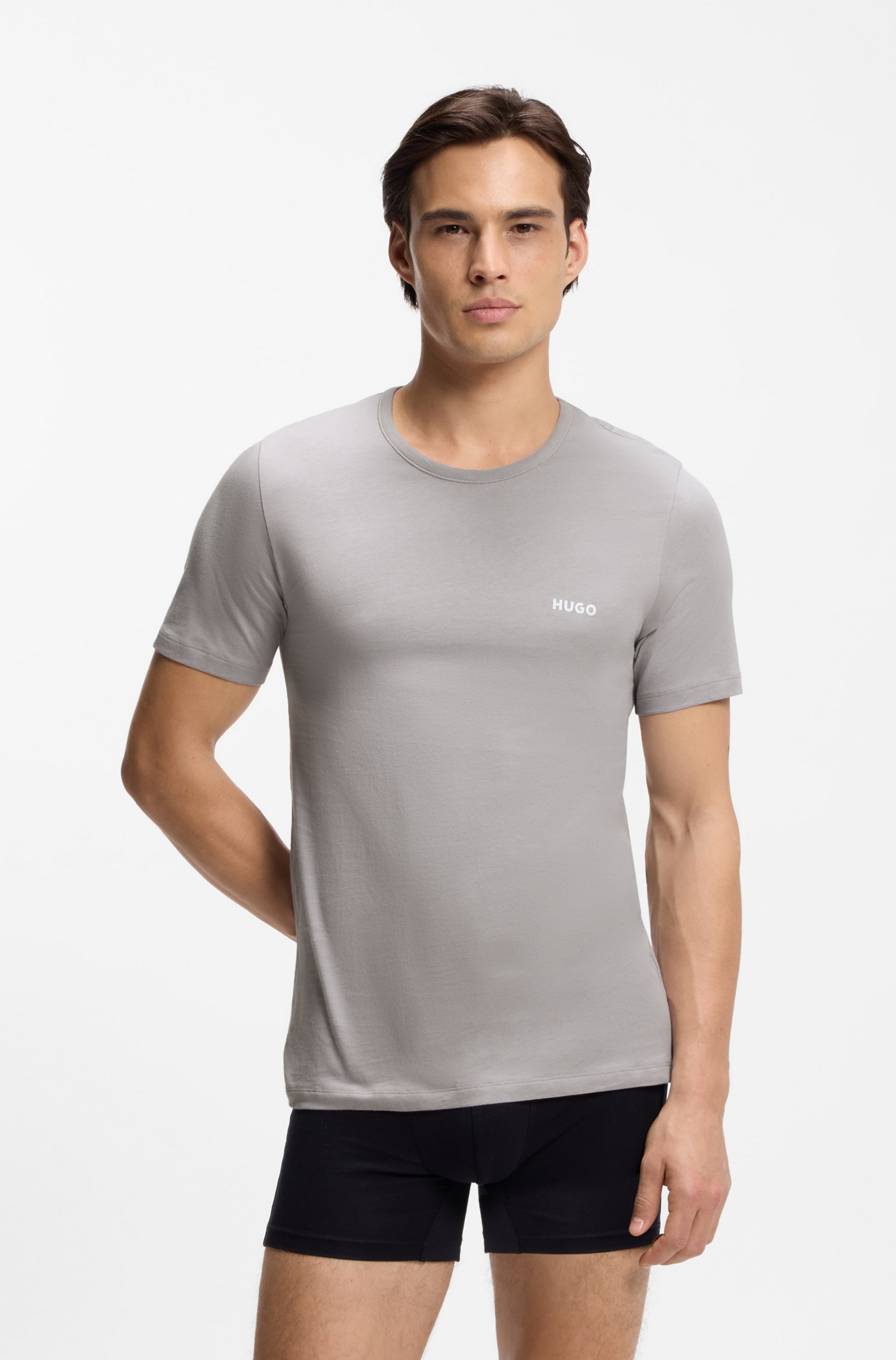 HUGO Underwear T-shirt »RN TRIPL« Packung, 3 pièces mit Rundhalsausschnitt