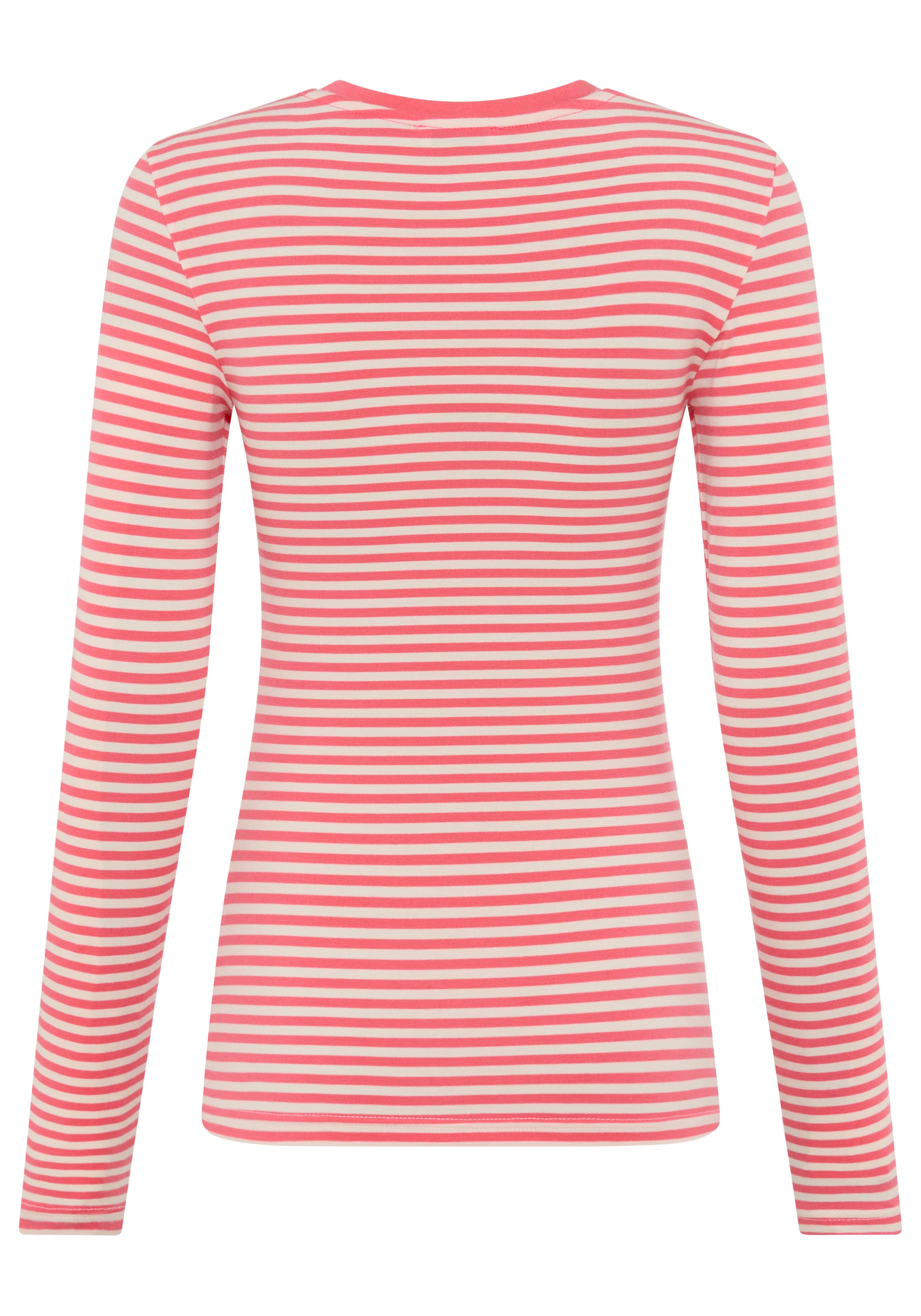 Flashlights Longsleeve hüftlange Schnittform, mit Rundhalsausschnitt, gestreifte Optik