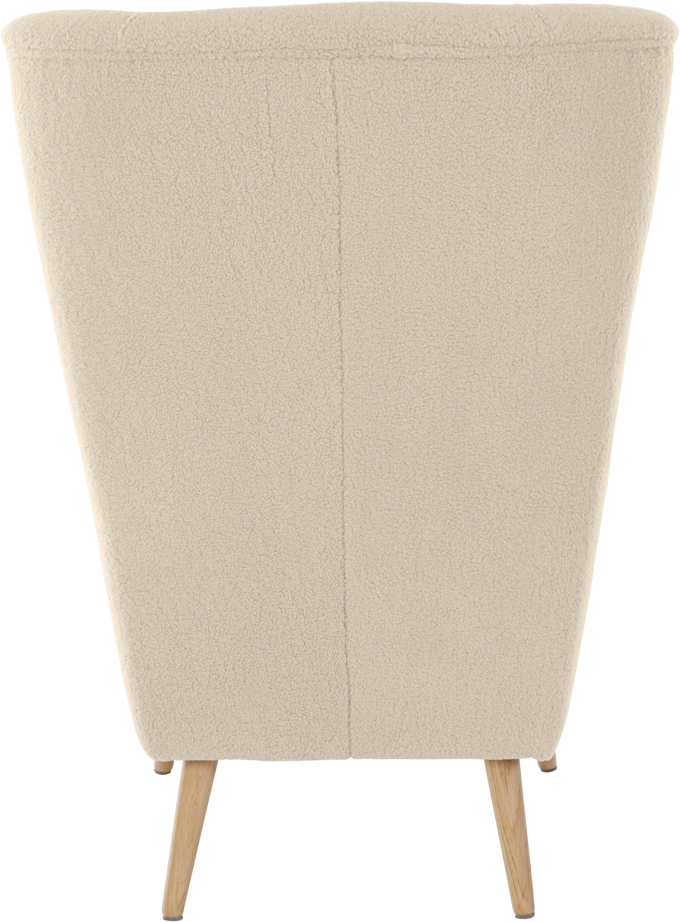 Guido Maria Kretschmer Home&Living Sessel »Salla«, wahlweise mit oder ohne Hocker; grosser Sessel: Masse B/T/H: 78/94/118cm