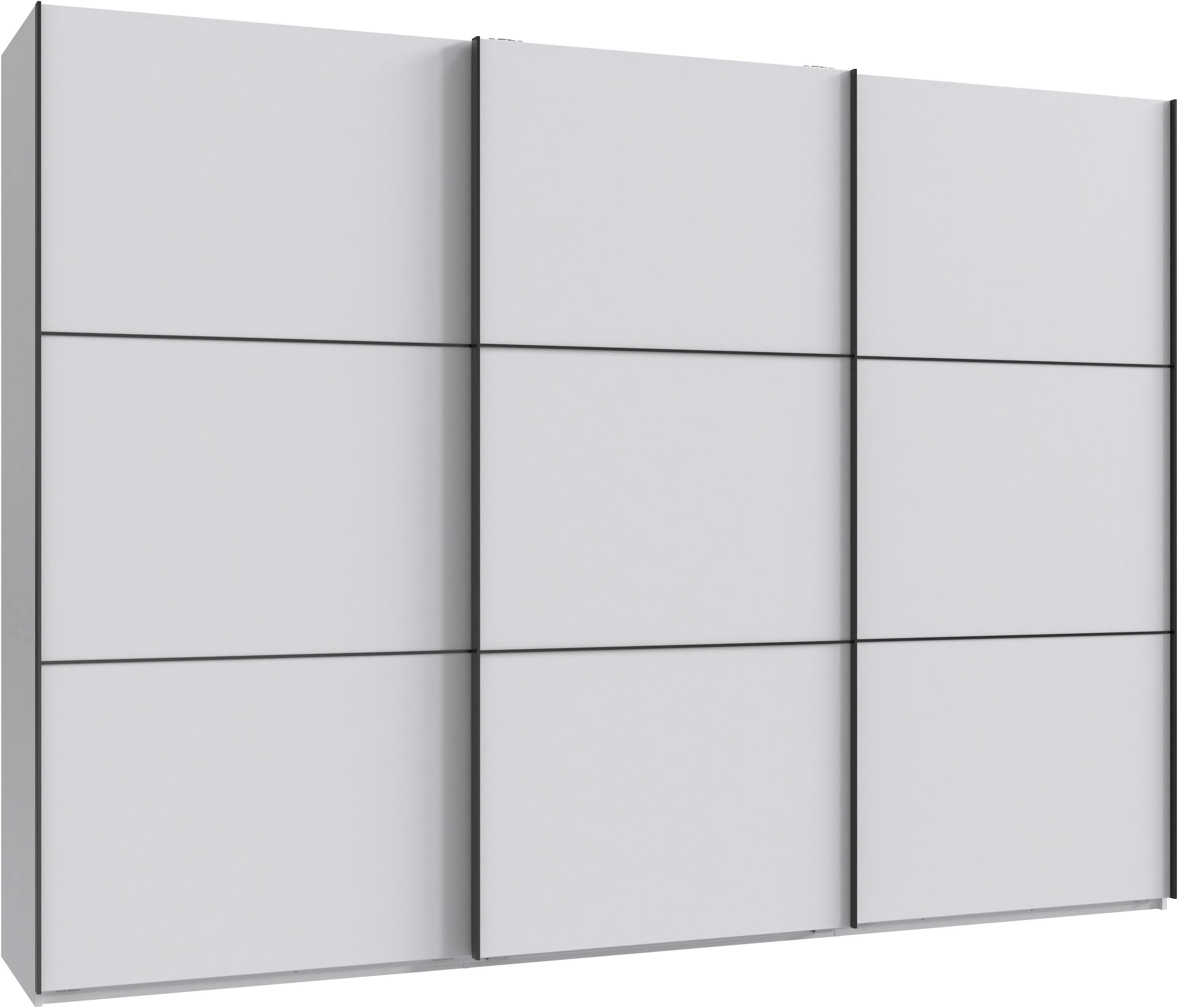 Wimex Armoires à vêtements »Indiana by fresh to go, wahlweise mit oder ohne Spiegel« INCLUS aménagement intérieur et fermeture à fermeture automatique des portes,  grandes largeurs 250 ou 300cm, avec ou sans façade en verre, Made in Germany