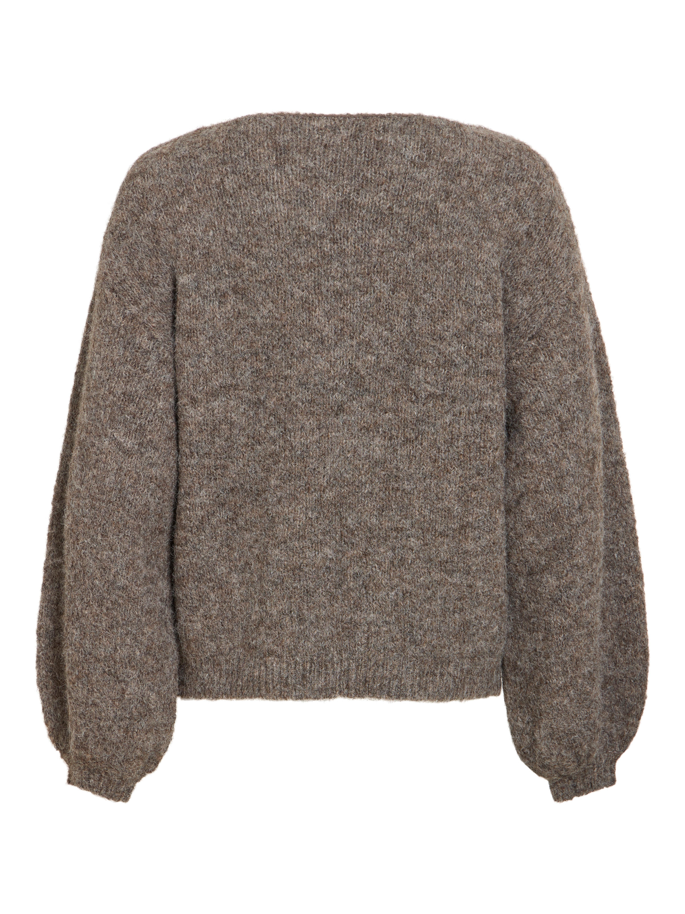 Vila Pull en tricot »VIMARLEY L/S KNIT PULLOVER- NOOS« mélange de matériaux, coupe régulière