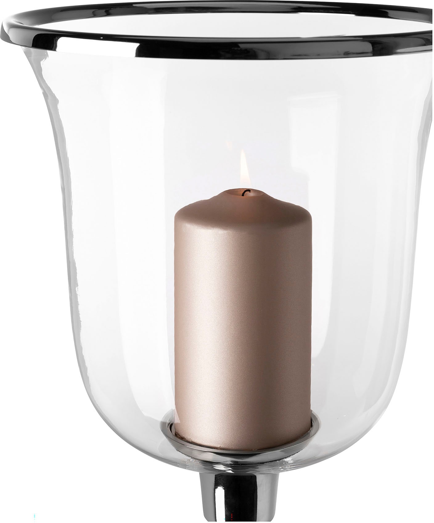 Fink Windlicht »SAMANTA« Kerzenhalter aus Aluminium und Glas