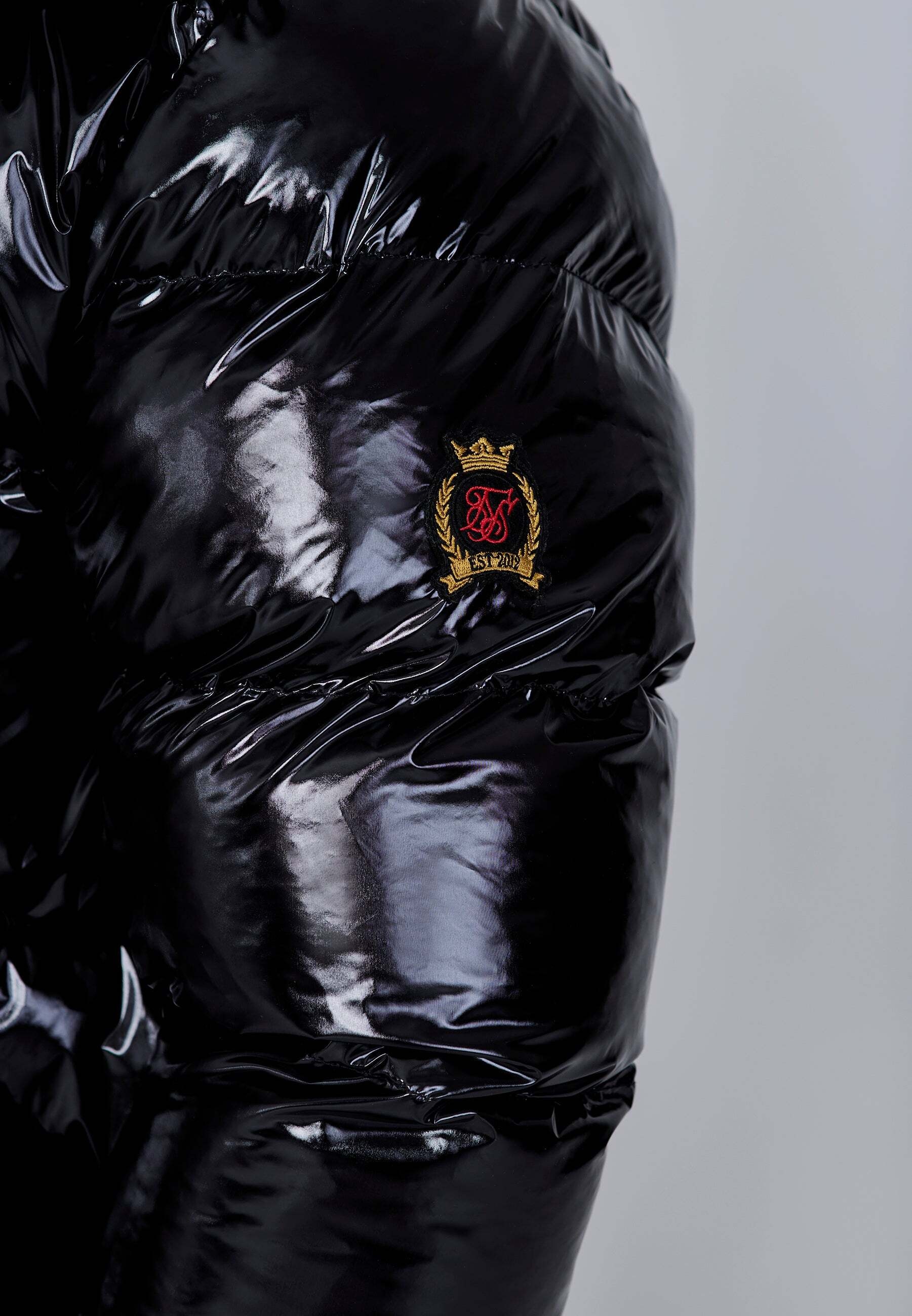 Siksilk Winterjacke »Siksilk Winterjacke High Shine Puffer Jacket«