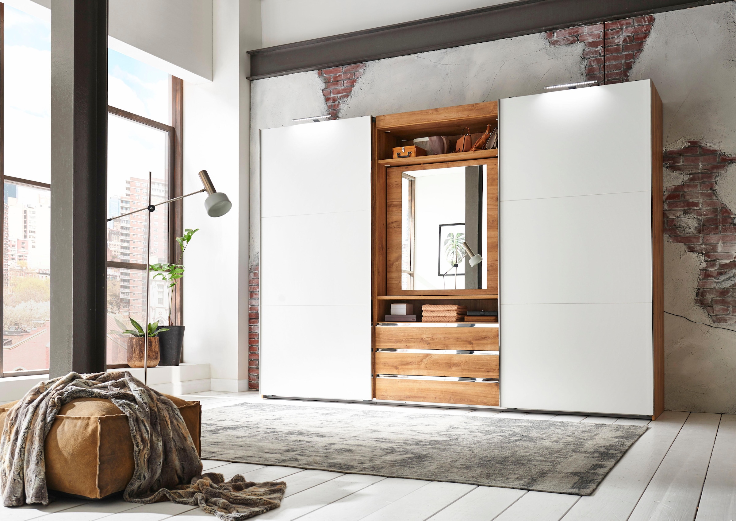 Wimex Armoire à portes coulissantes »Magic by fresh to go« mit drehbarer Spiegeltür