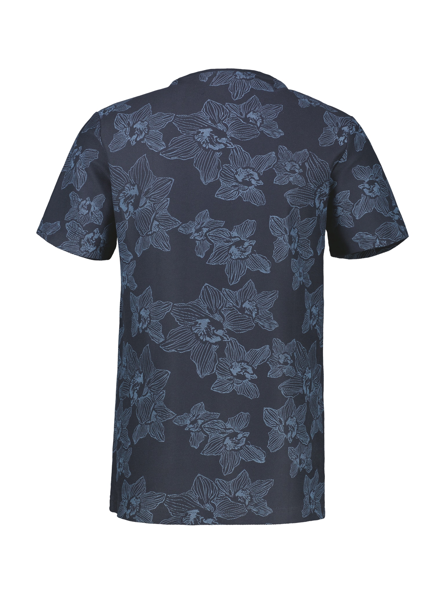 LERROS T-shirt à manches courtes t-shirt d'été avec imprimé floral intégral