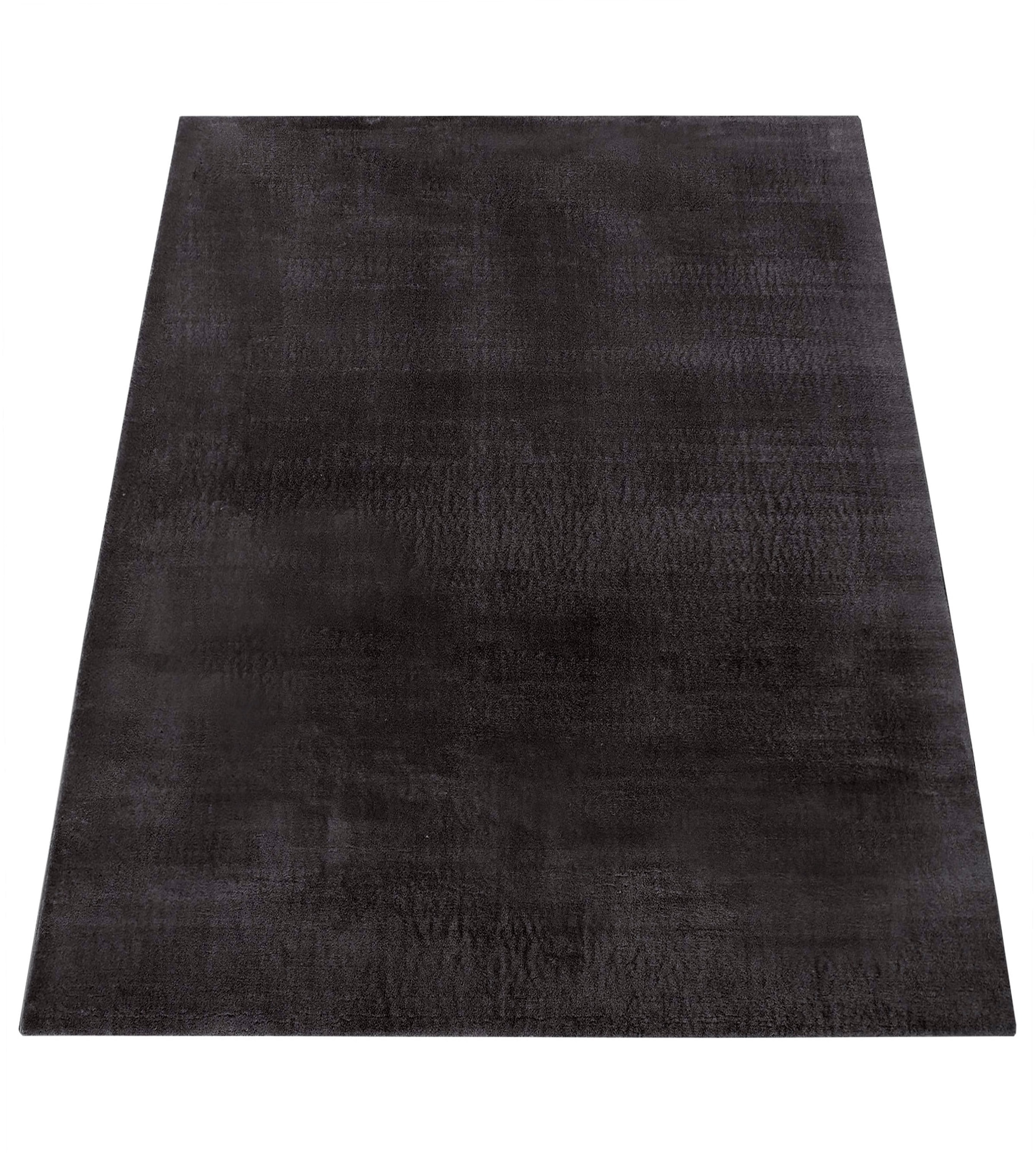 Teppich »Andeer«, rechteckig, 14 mm Höhe, Kurzflor, Uni Farben, weich & kuschelig, waschbar, Wohnzimmer