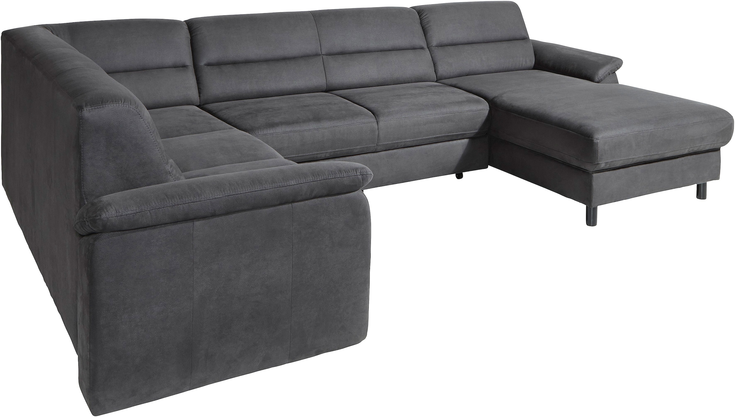 sit&more Wohnlandschaft »Top Ascara U-Form«, inklusive Boxspring/Federkern-Polsterung, wahlweise mit Bettfunktion