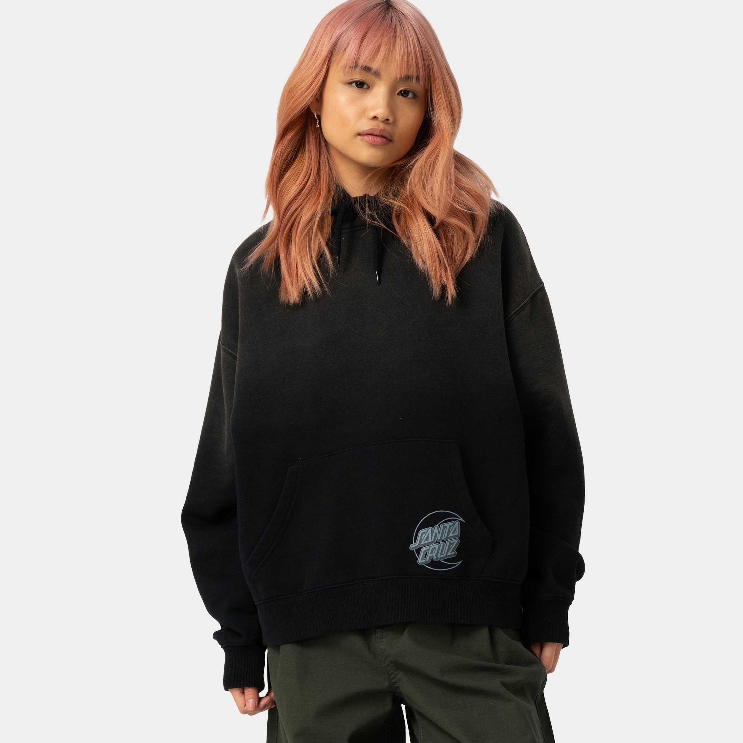 Image of Santa Cruz Kapuzensweatshirt "IMPRINT MOON DOT HOOD"