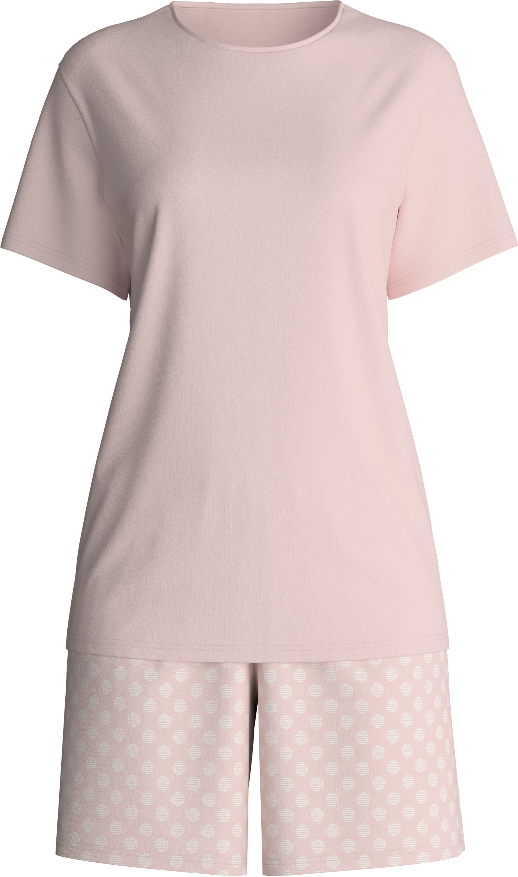 CALIDA Shorty »Easter Nights« 2 avec col rond et manches courtes