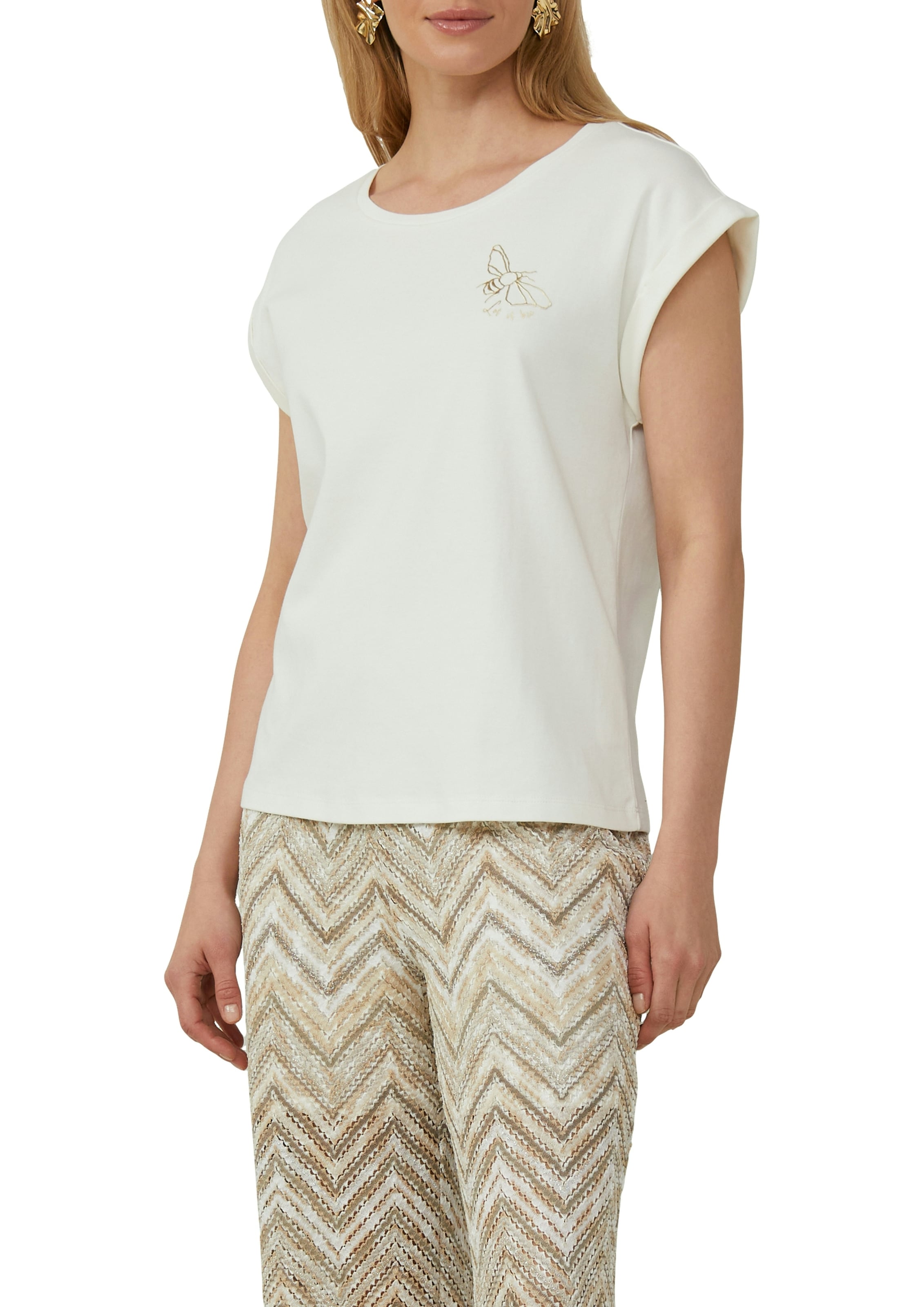 Image of s.Oliver BLACK LABEL T-Shirt mit Motiv Print