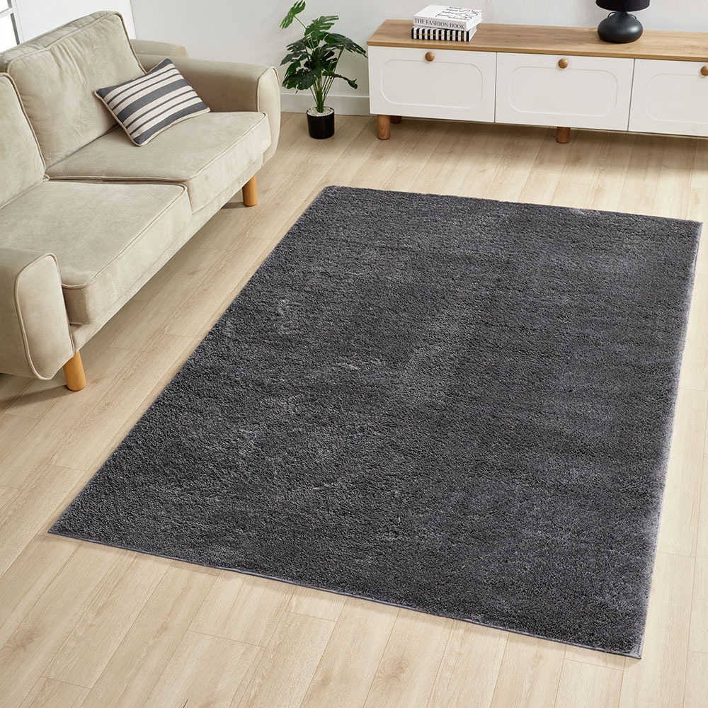 GOODproduct Teppich »Lilari Shaggy Premium, weich, modern« rechteckig 30 mm Höhe Uni-Farben, kuschelig, & weich, Wohnzimmer, Schlafzimmer, Esszimmer