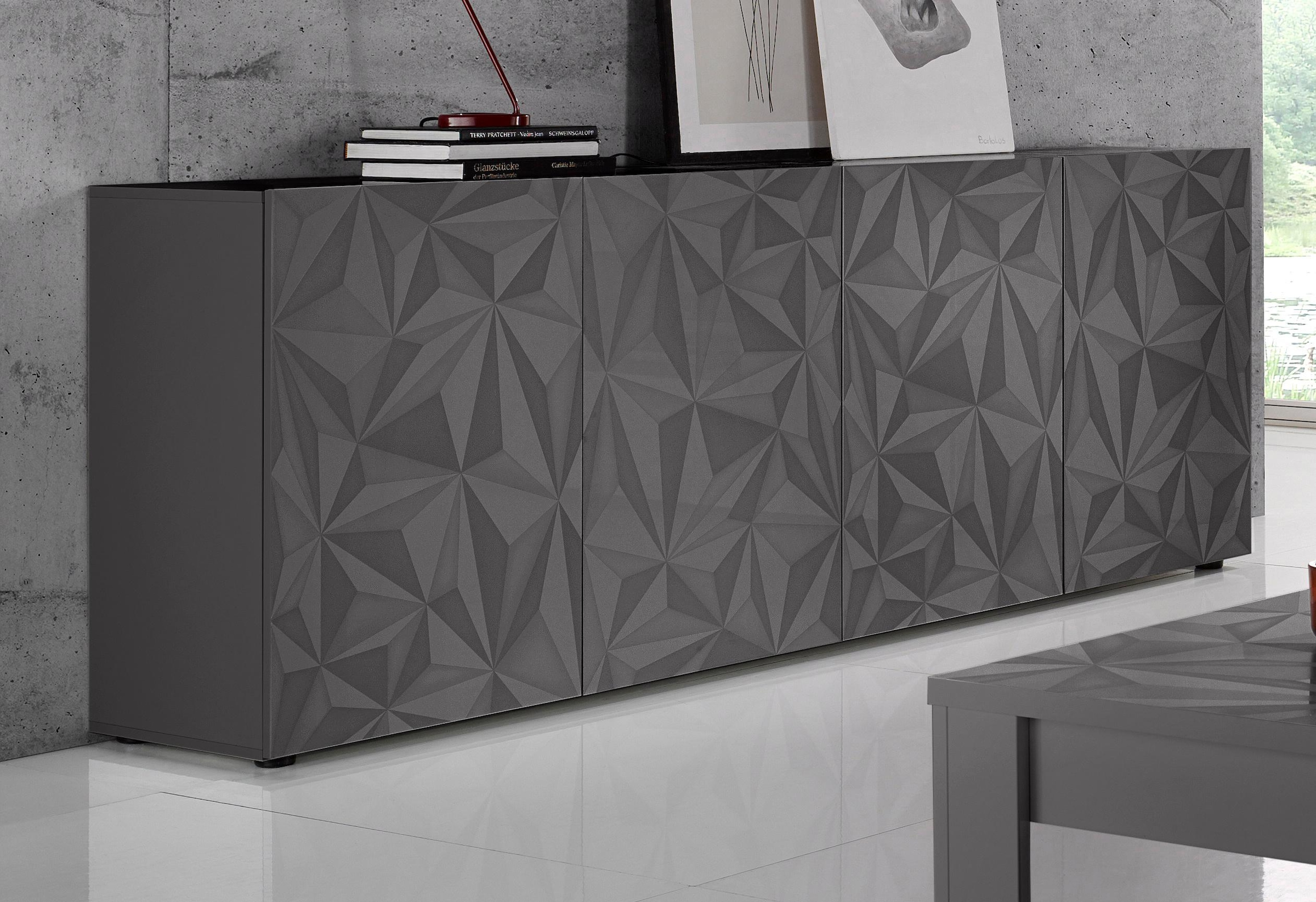 Sideboard »Prisma«, Breite 241 cm, 4-türig