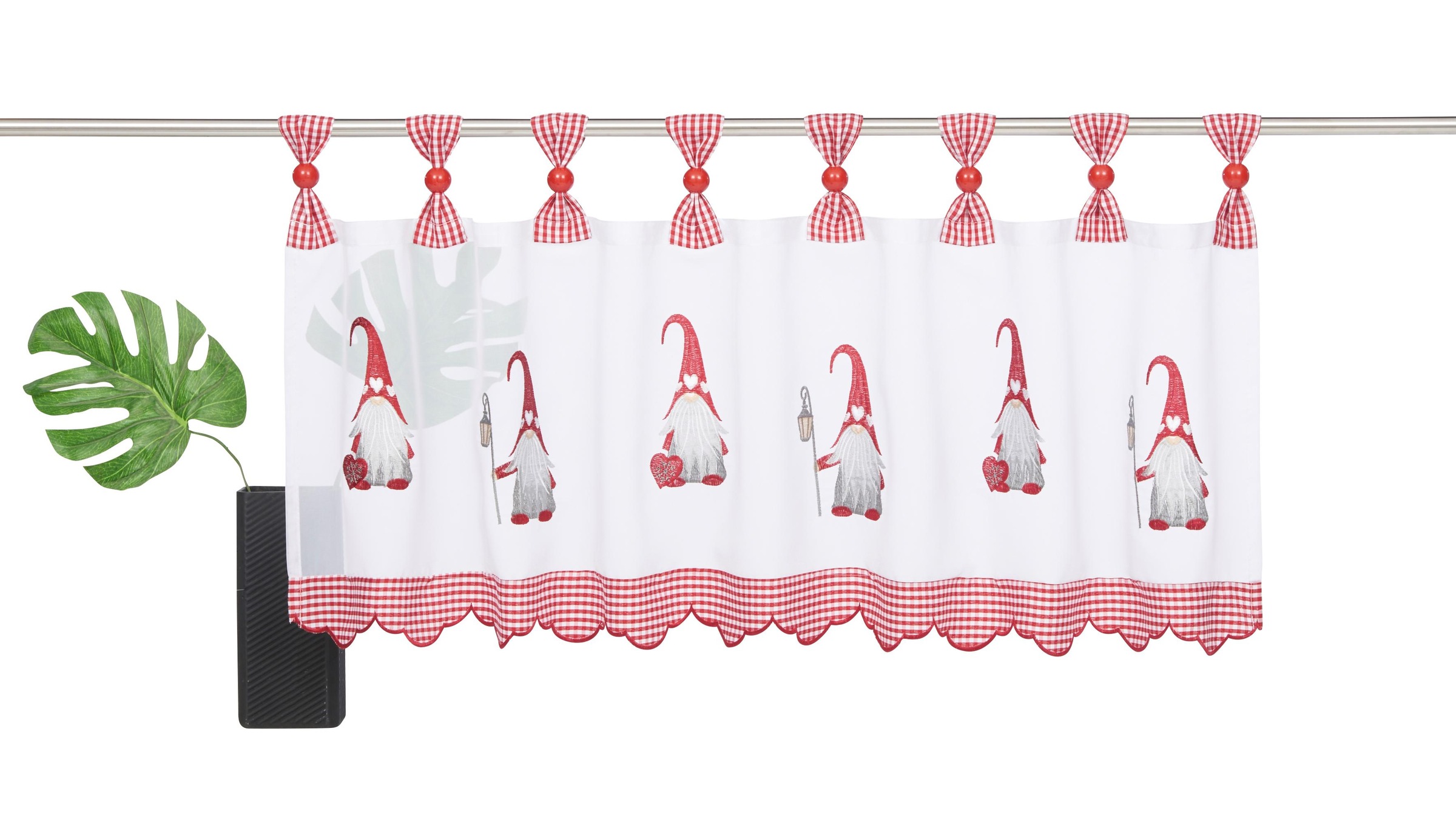 Image of my home Scheibengardine »WICHTEL«, (1 St.), mit Schlaufenaufhängung, für die Küche bei Ackermann Versand Schweiz