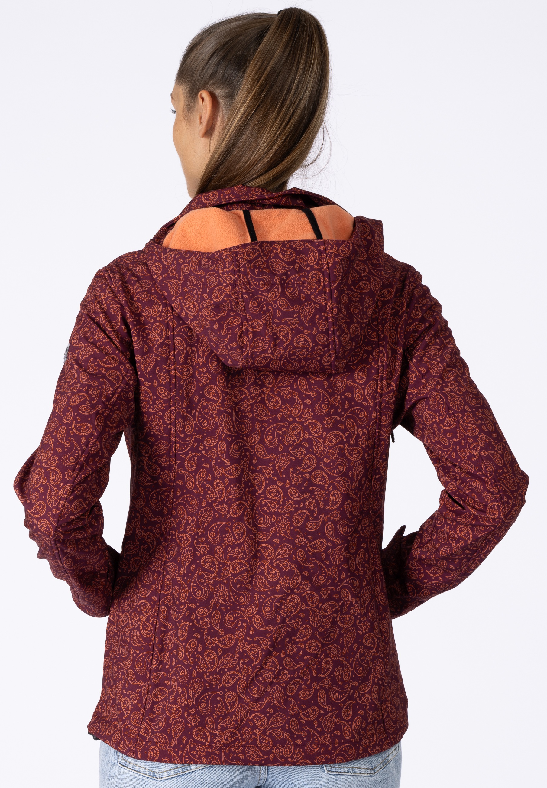 DEPROC Active Softshelljacke »SUN PEAK II WOMEN« mit abnehmbarer Kapuze