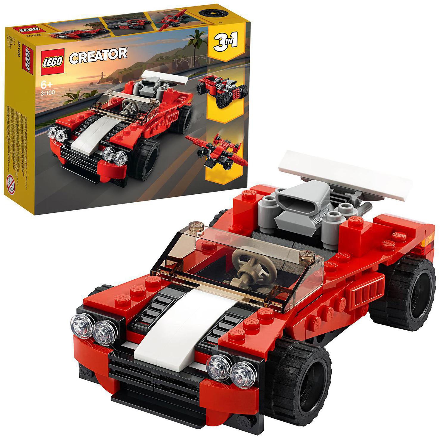 Image of LEGO® Konstruktionsspielsteine »Sportwagen (31100), LEGO® Creator 3in1«, (134 St.) bei Ackermann Versand Schweiz