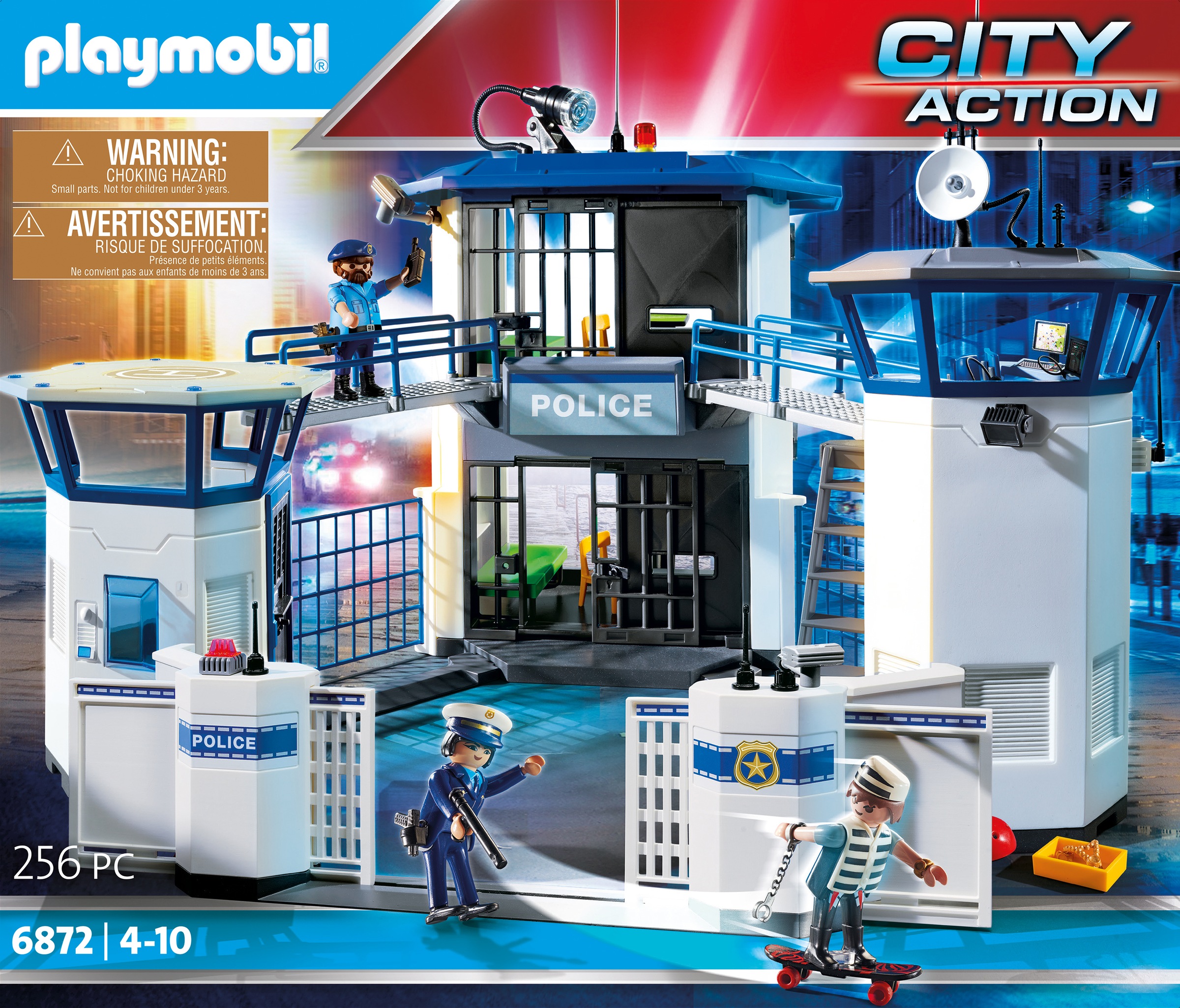 Image of Playmobil® Konstruktions-Spielset »Polizei-Kommandozentrale mit Gefängnis (6872), City Action«, (256 St.), Made in Germany bei Ackermann Versand Schweiz