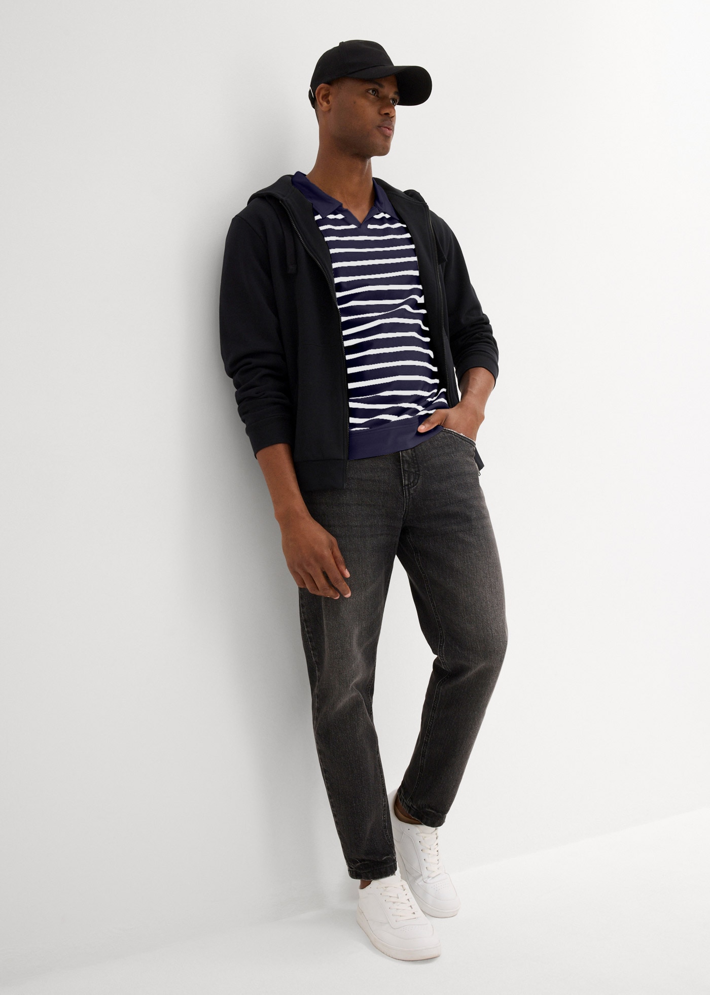 bonprix Poloshirt regular fit Passform, Kurzarm, mit Polokragen