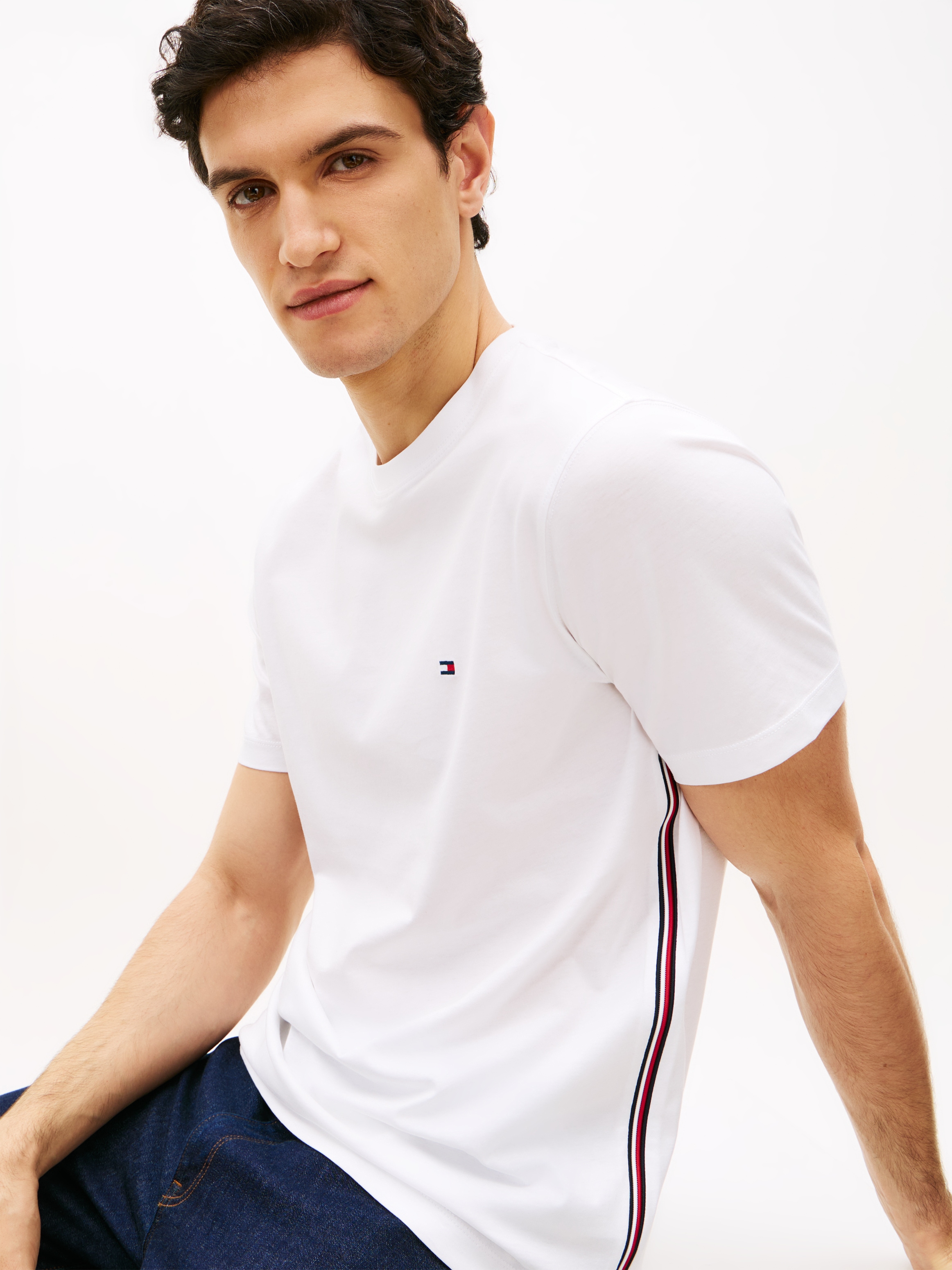 Image of Tommy Hilfiger T-Shirt "GLOBAL STRIPE"