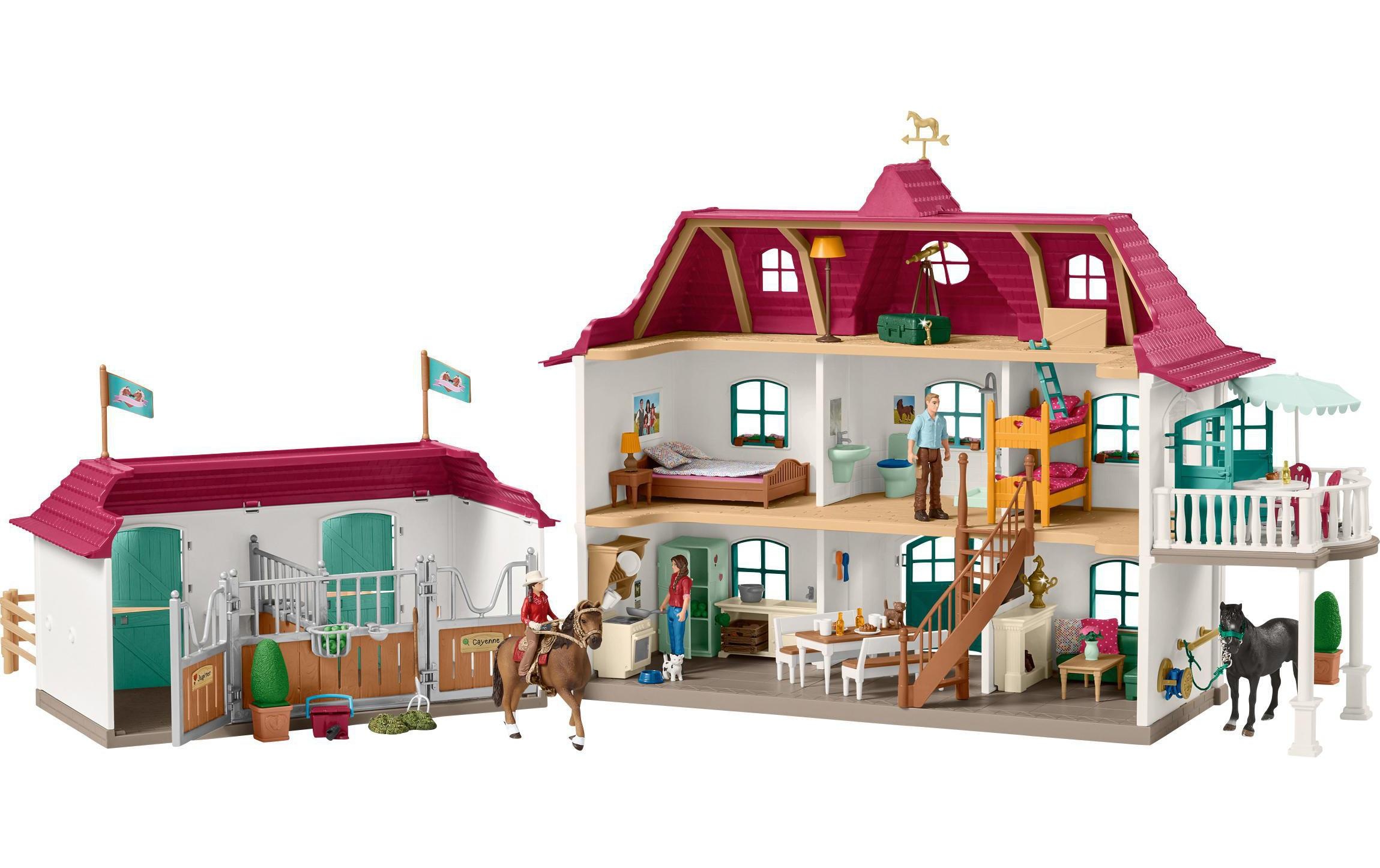 Image of Schleich® Spielwelt »Horse Club Grosser Pferdehof mit Wohnhaus« bei Ackermann Versand Schweiz