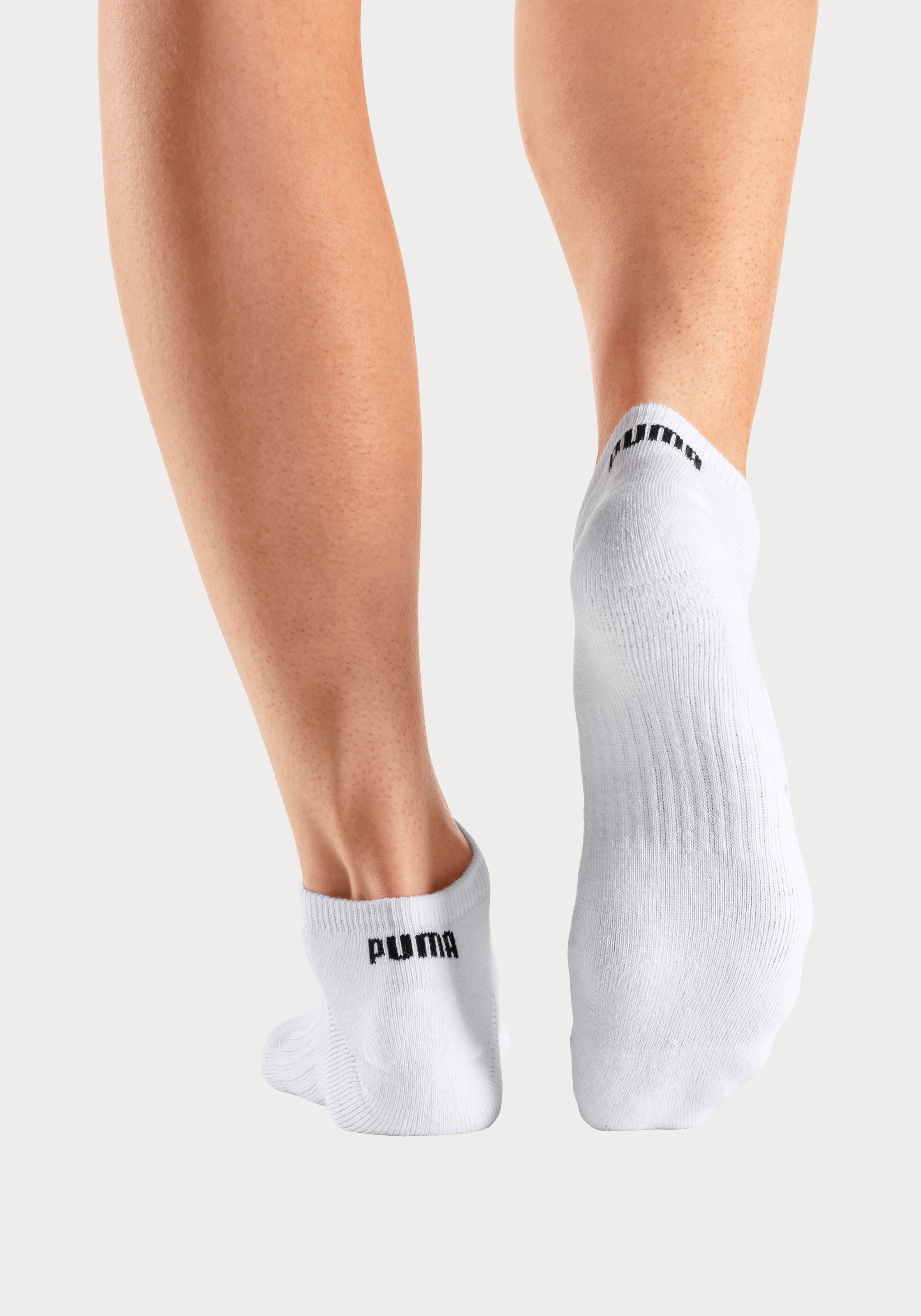 PUMA Sneakersocken, (3 Paar), mit Frottee