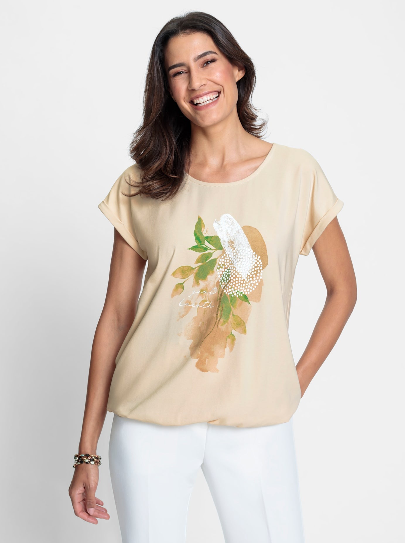 Inspirationen Kurzarmshirt »Shirt«, (1 tlg.)