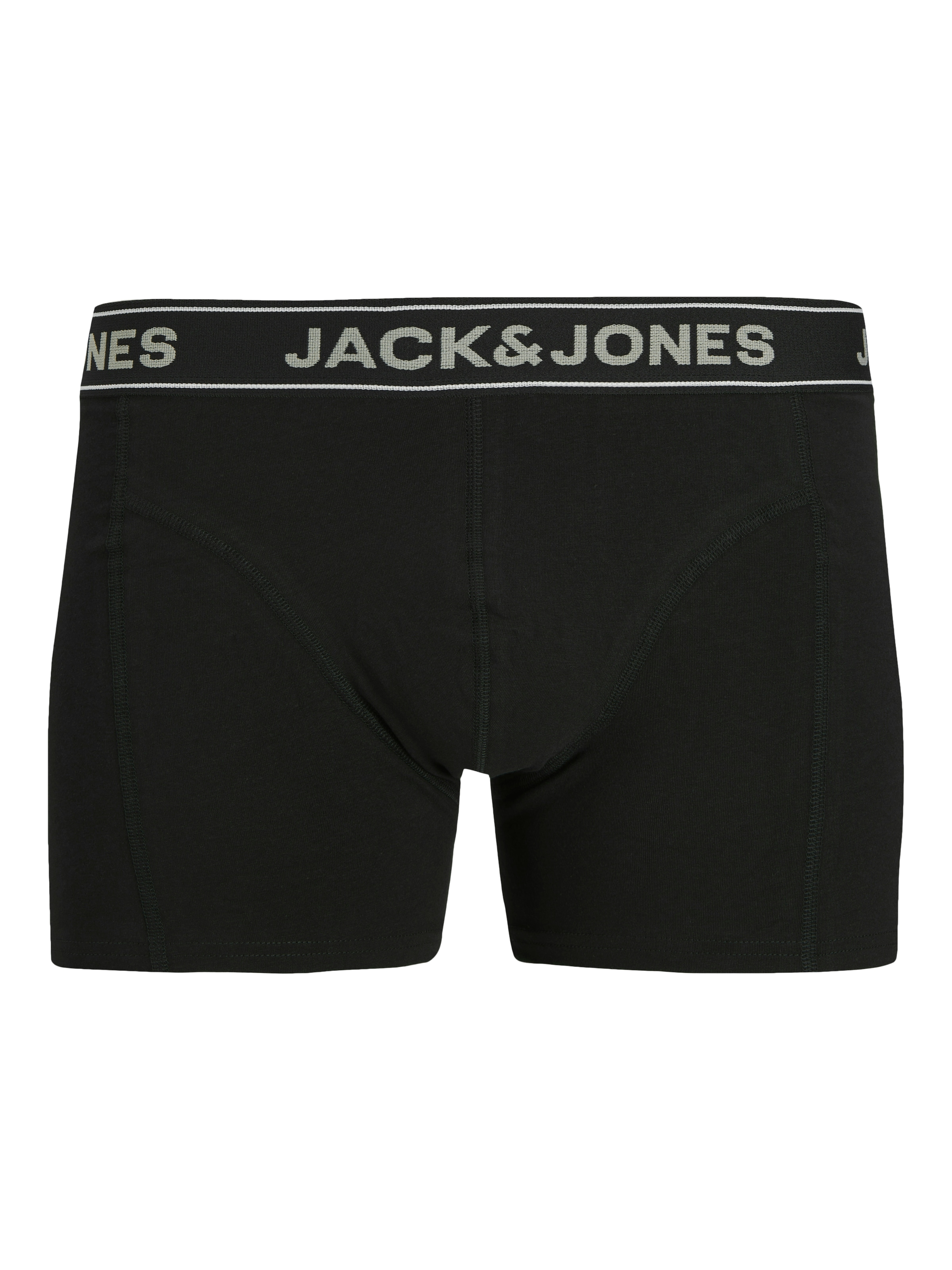 Jack & Jones Trunk »JACBLACK – Boxershorts mit Stretch, Jersey und mittlerer Taille« Packung, 3 Stk. unifarben, modisch, regular fit, Jersey