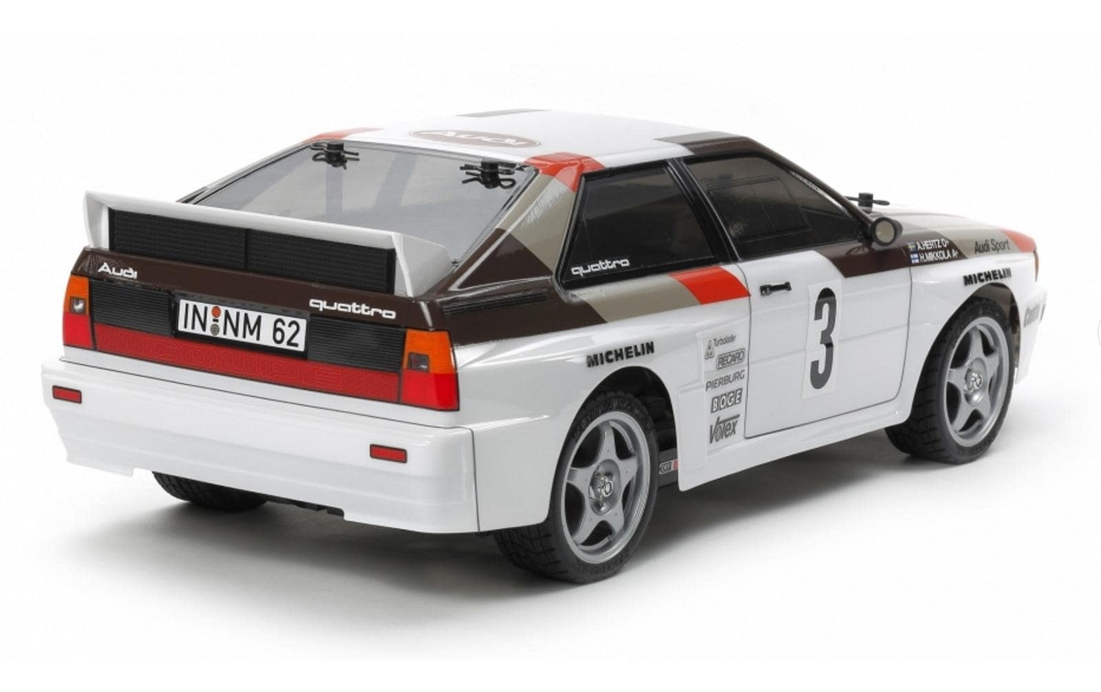 Tamiya RC-Auto »Audi Quattro A2 TT-02 Bausatz«