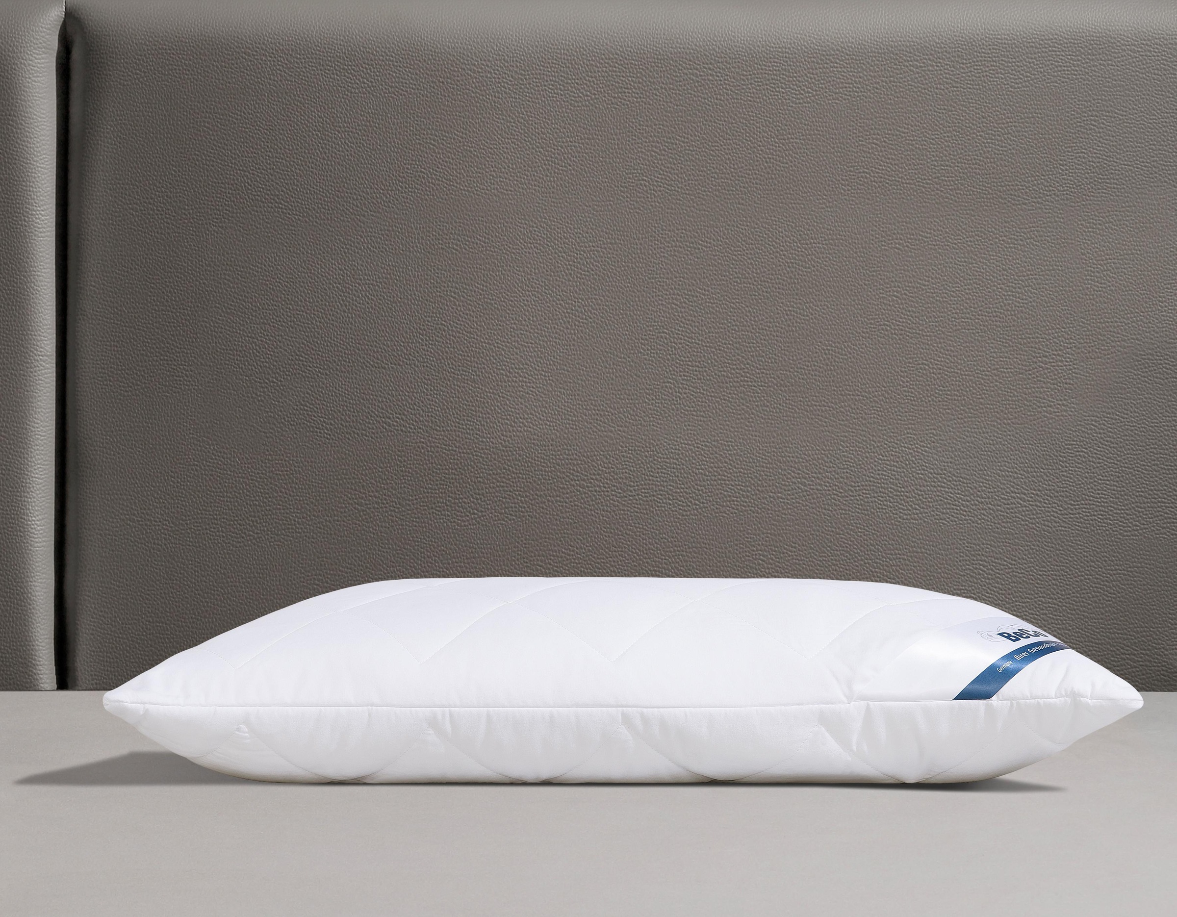 Beco Microfaserkissen "Medibett, Kopfkissen" Füllung: Polyester 1 Stk. tlg. Kissen 40x80 cm, 80x80cm, Allergiker geeignet (Hausstauballergiker)