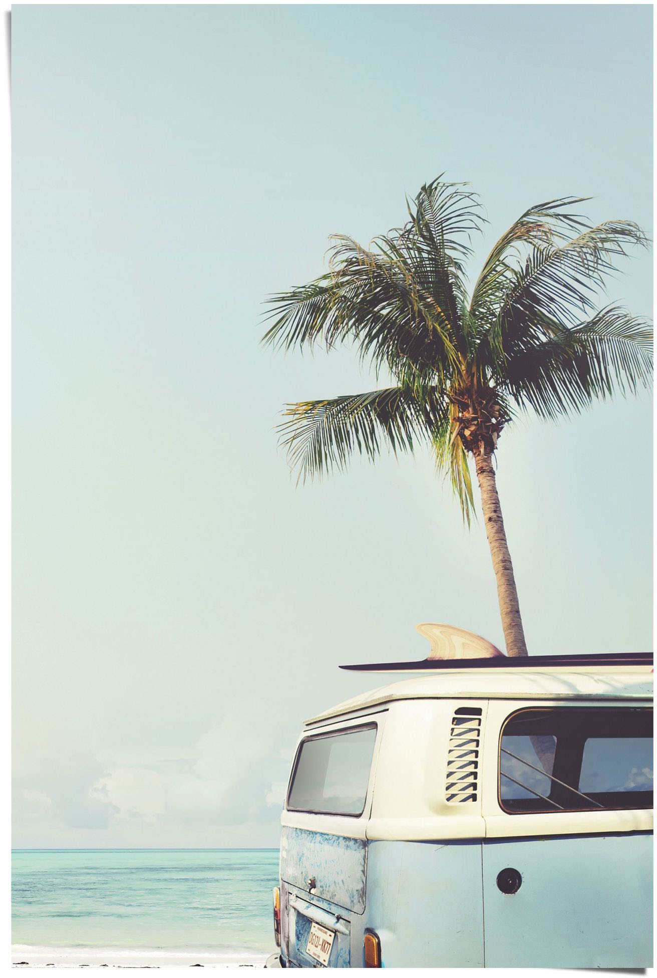 Image of Reinders Poster "Surfer Sommer" 1 Stk. tlg.