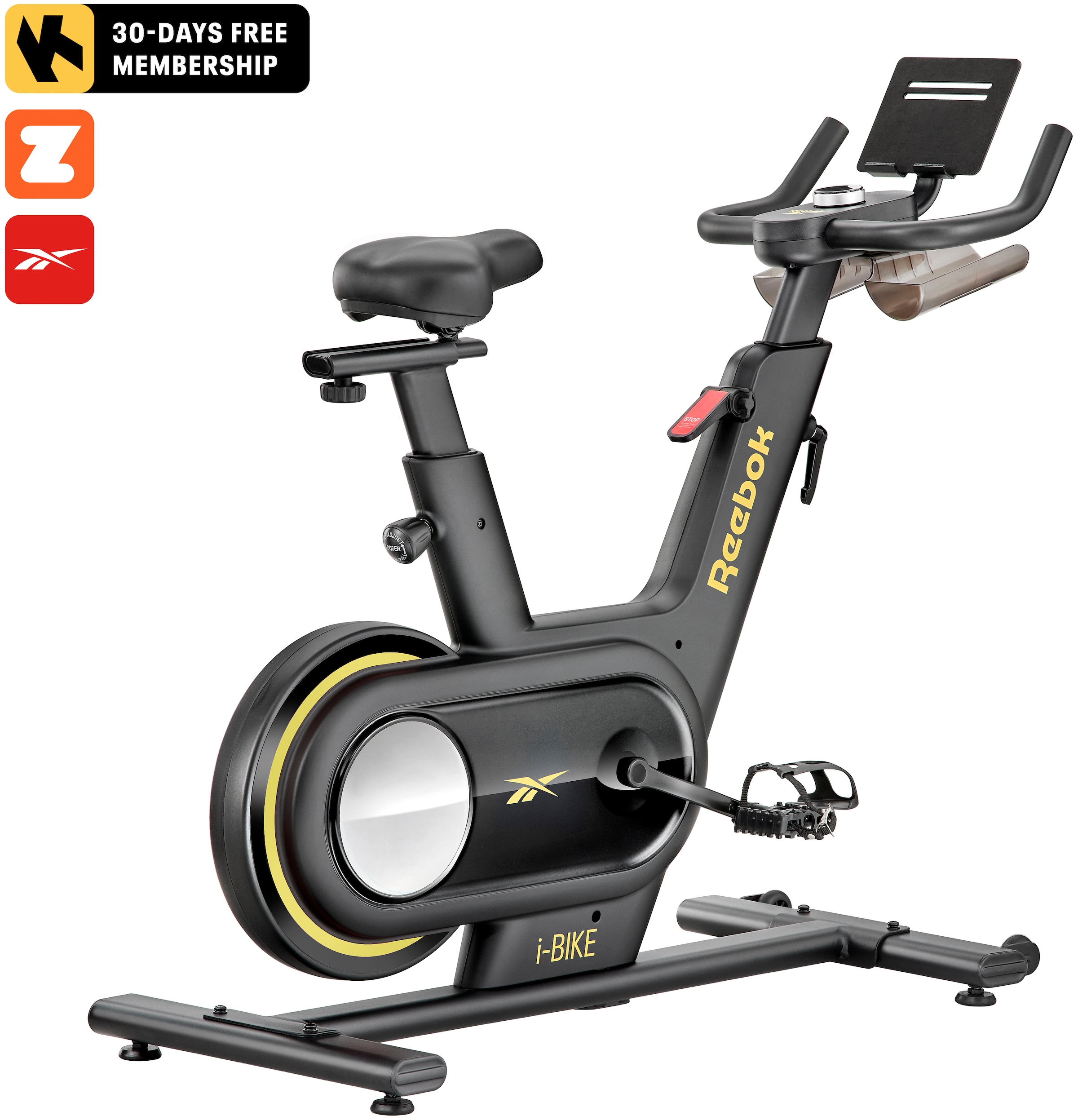Reebok Heimtrainer »Reebok i-Bike« 110 kg max. Benutzergewicht, Fahrrad, 32 Widerstandsstufen