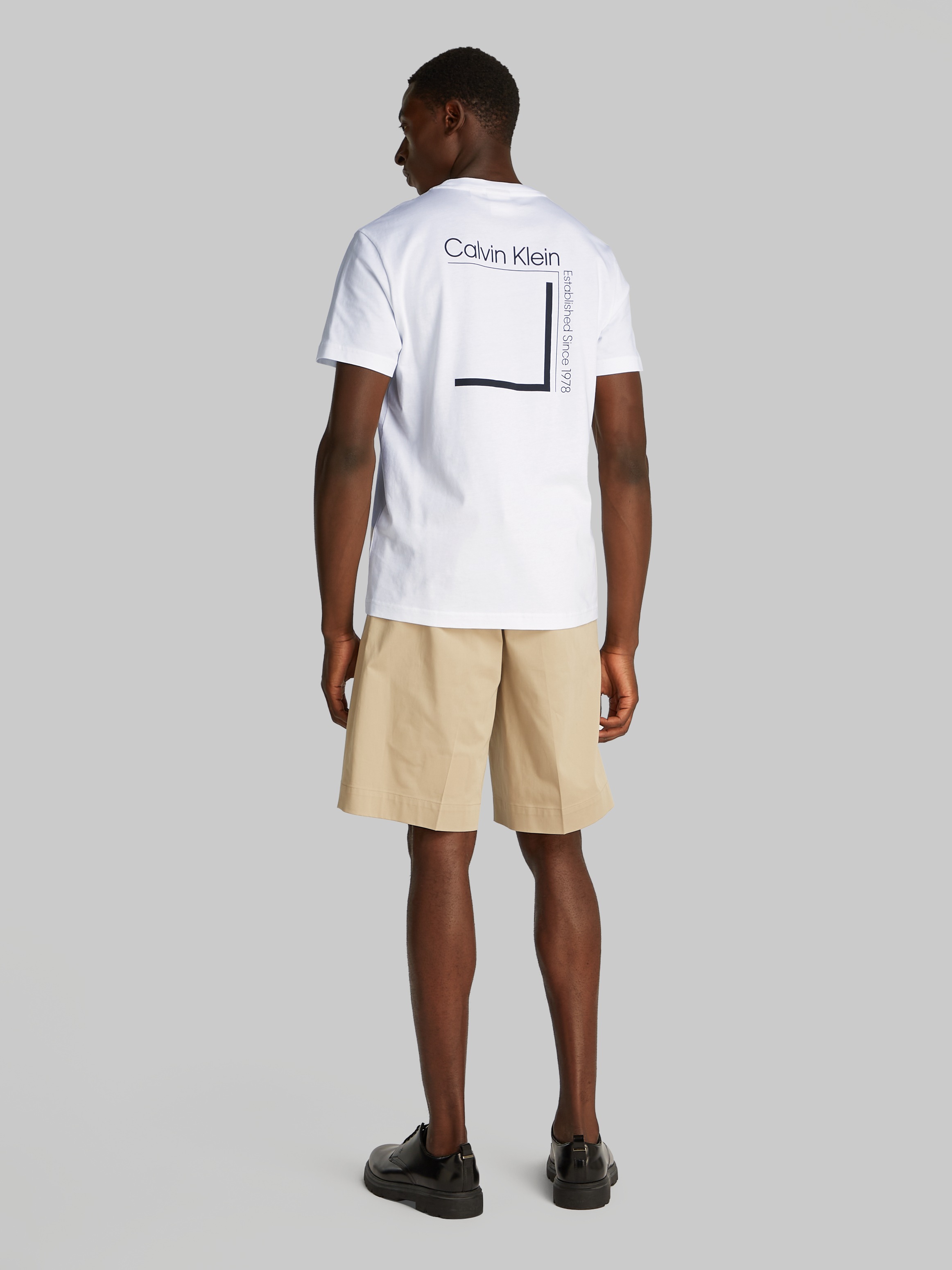 Calvin Klein T-Shirt »CP-LINEAR BOX LOGO T-SHIRT«, in Unifarbe