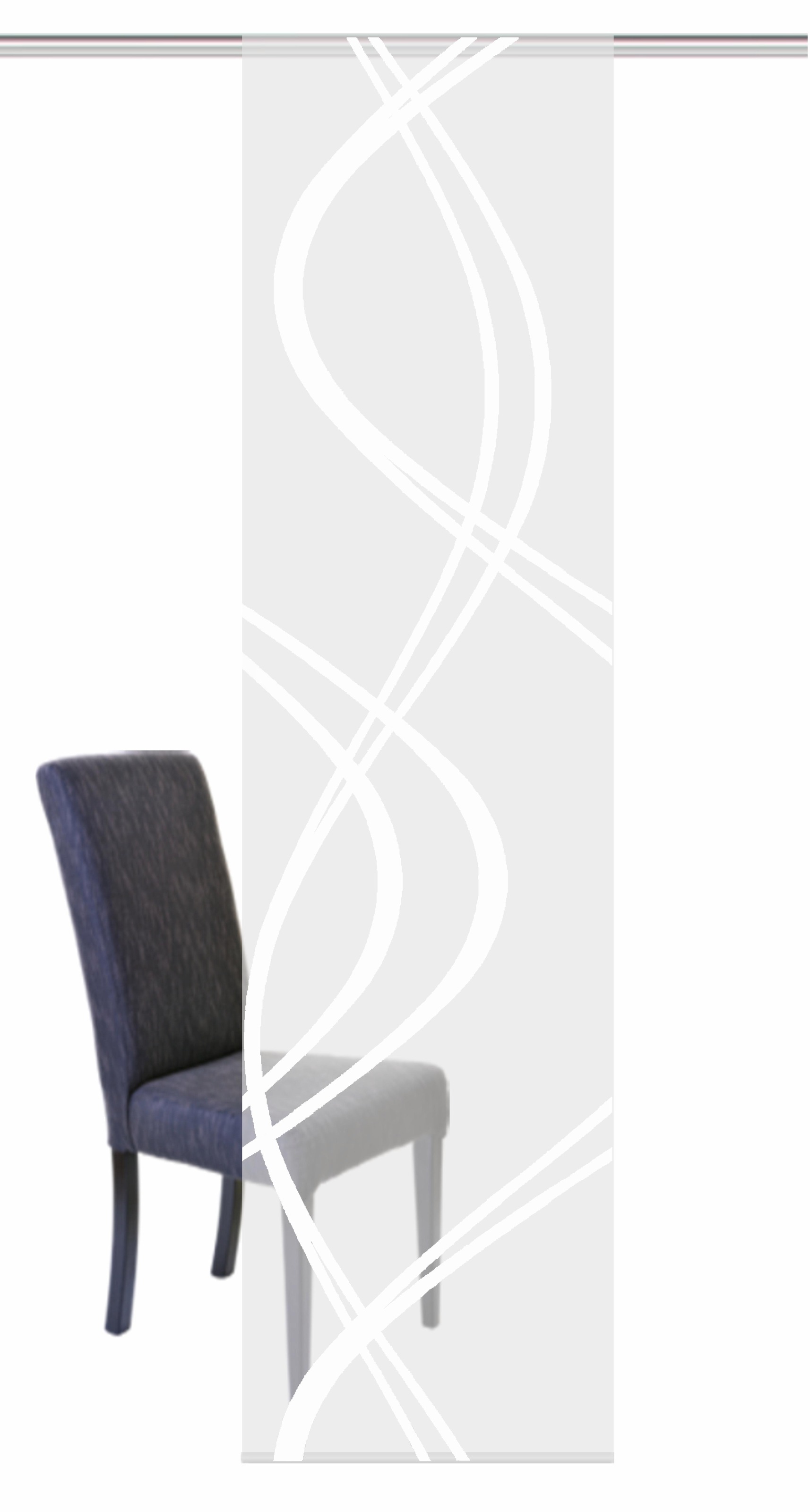 Image of HOME WOHNIDEEN Schiebegardine »TIBERIO«, (1 St.), HxB: 245x60, transparente Voile bei Ackermann Versand Schweiz