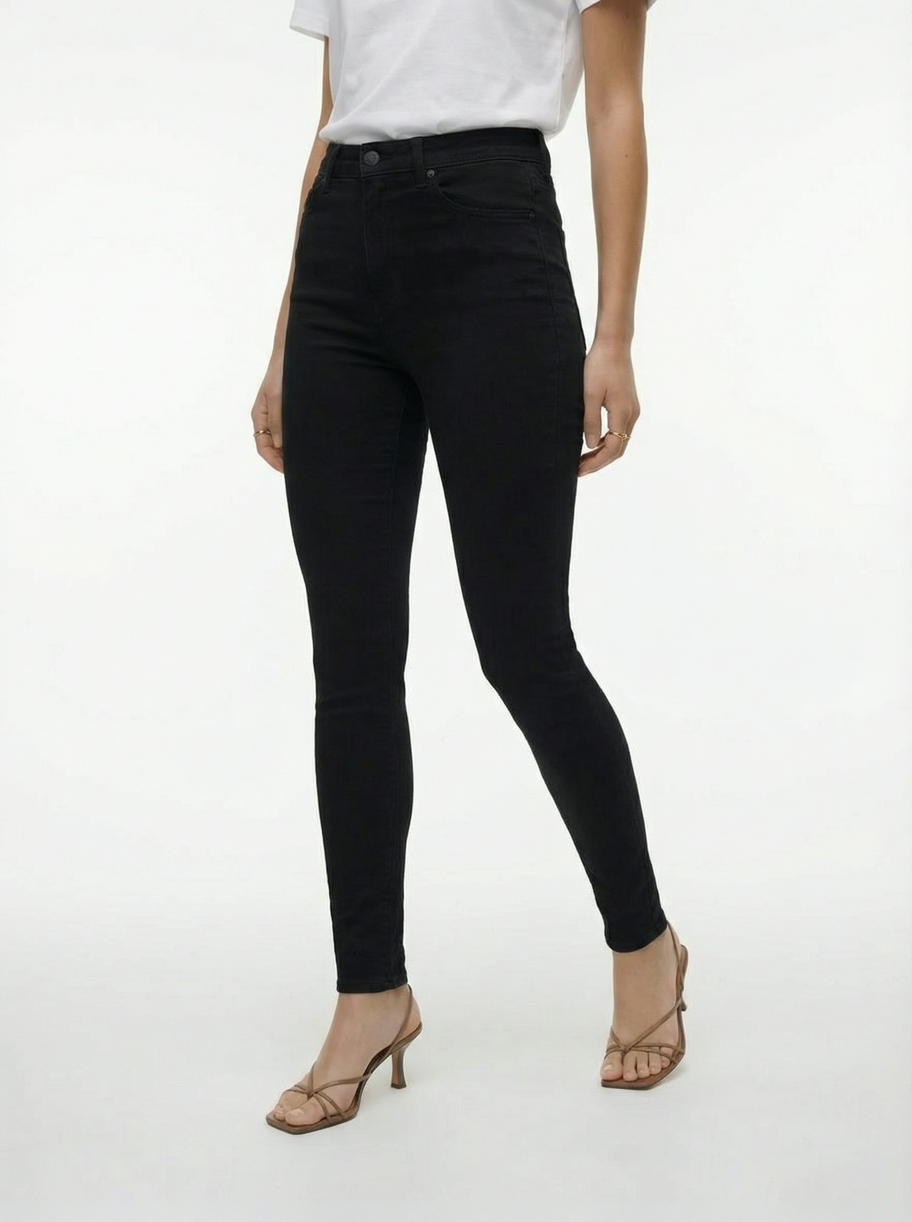 TOPSHOP Skinny-fit-Jeans »TSJONI HR SKINNY DNM JEANS BL NOOS« Baumwollmischung, skinny fit, high waist