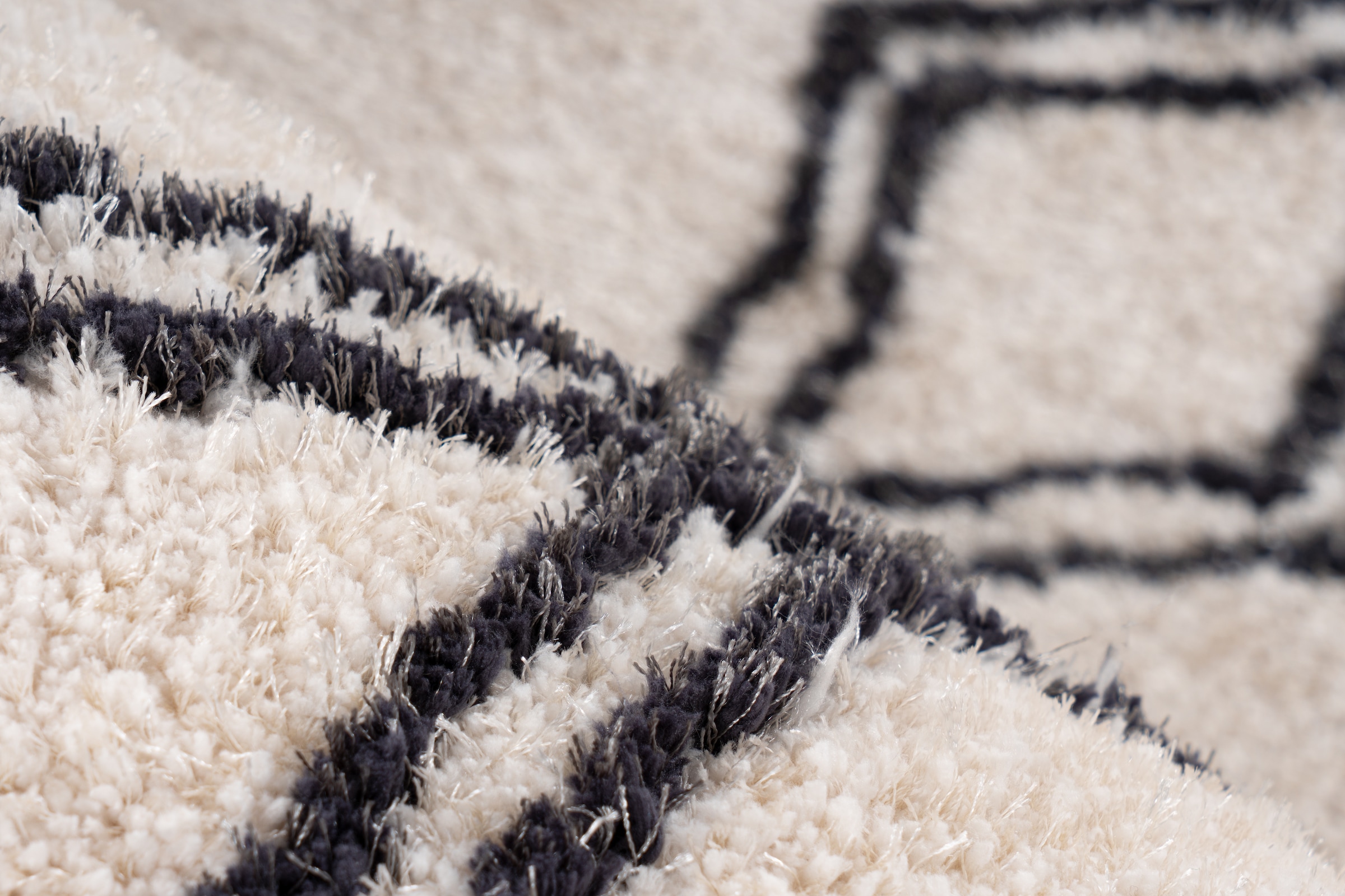 me gusta Teppich »Orlando 125«, rechteckig, 27 mm Höhe, Weicher Hochflorteppich, dezent gestaltet,Fussbodenheizung geeignet