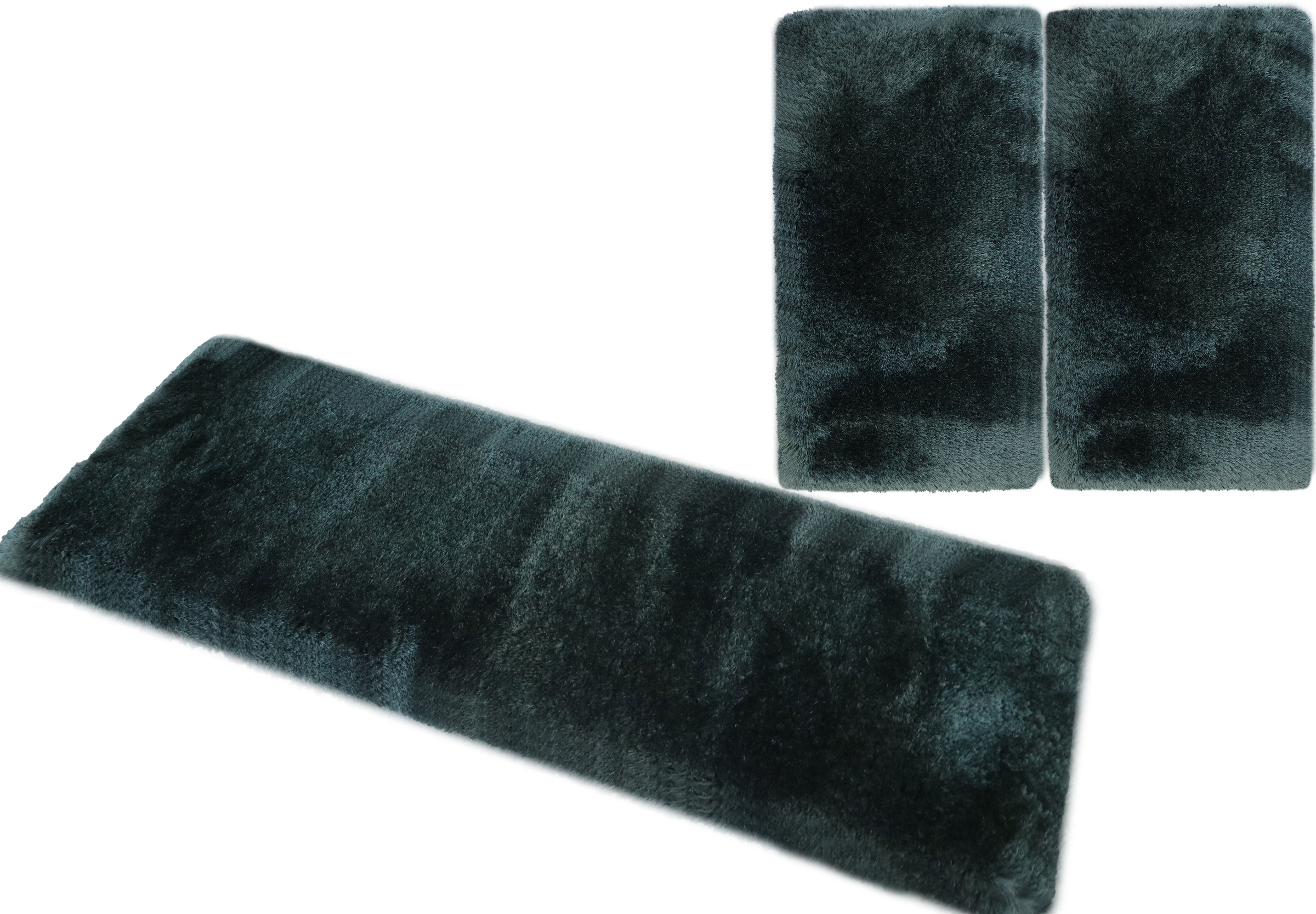 Image of Guido Maria Kretschmer Home&Living Bettumrandung »Micro exclusiv«, (3 tlg.), democratichome Edition, Bettvorleger, Läufer-Set für das Schlafzimmer, besonders weich durch Microfaser bei Ackermann Versand Schweiz