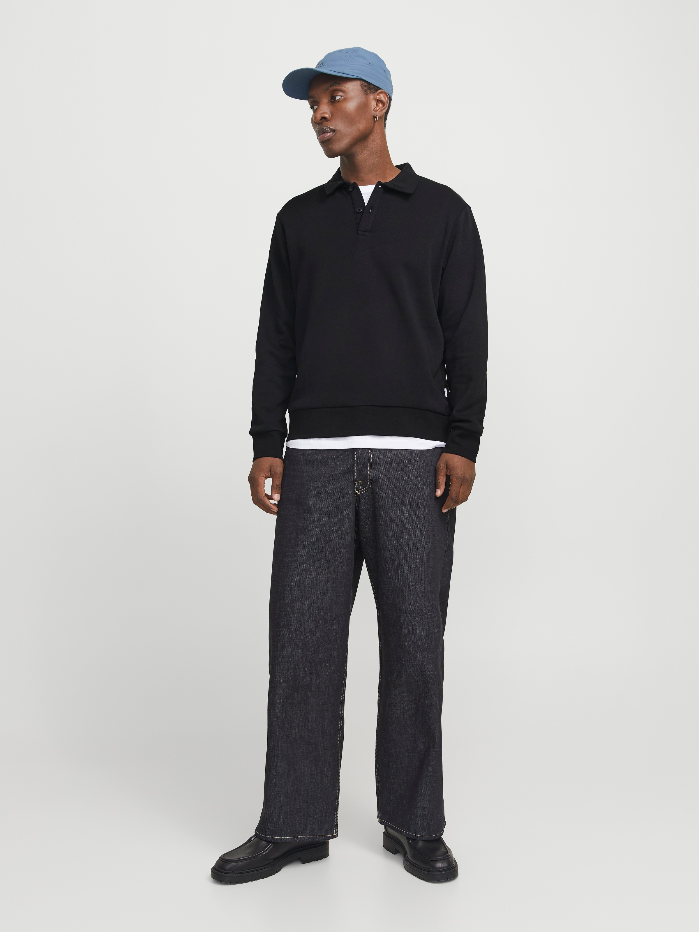 Jack & Jones Sweatshirt »JJEBRADLEY SWEAT POLO NOOS«