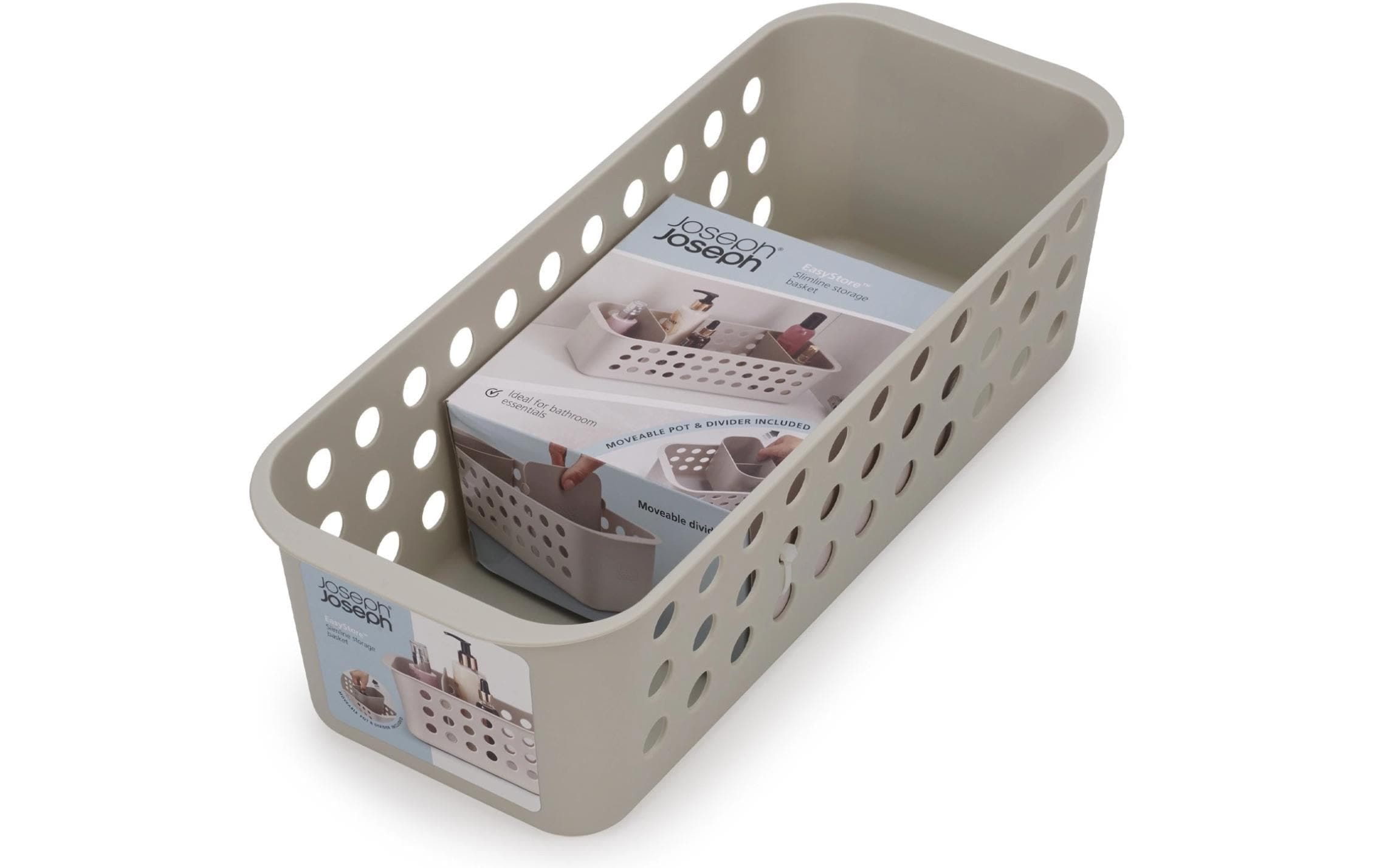 Joseph Joseph Badorganizer »Bad-Utensilienhalter EasyStore, Ecru«
