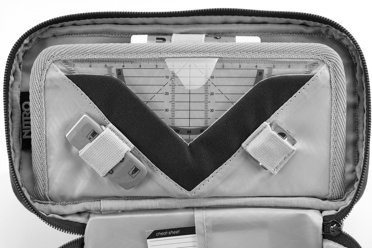 NITRO Sac à plumes »Pencil Case XL« Federmäppchen, Schlampermäppchen, Faulenzer Box, Stifte Etui