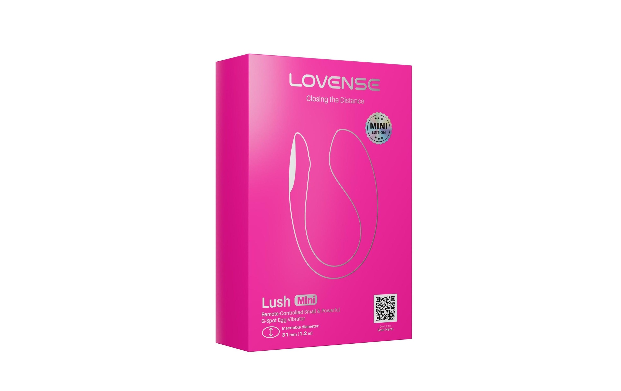   Vibrator »Lovense Ei Lush Mini« Mini-Vibro-Ei kompakt und ergonomisch gestaltet