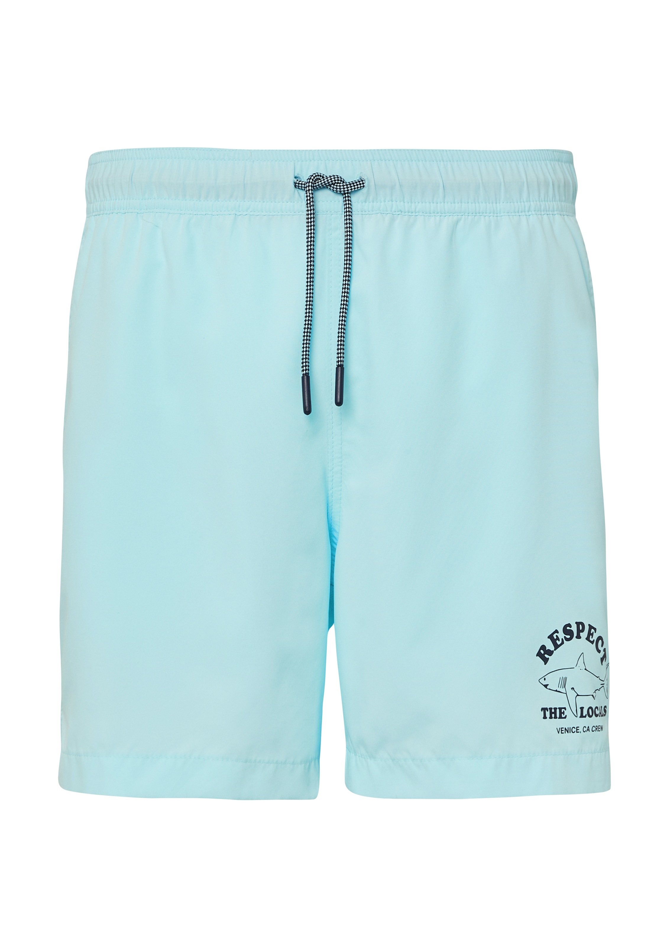 s.Oliver Strandshorts, Sommerhose mit elastischem Bund