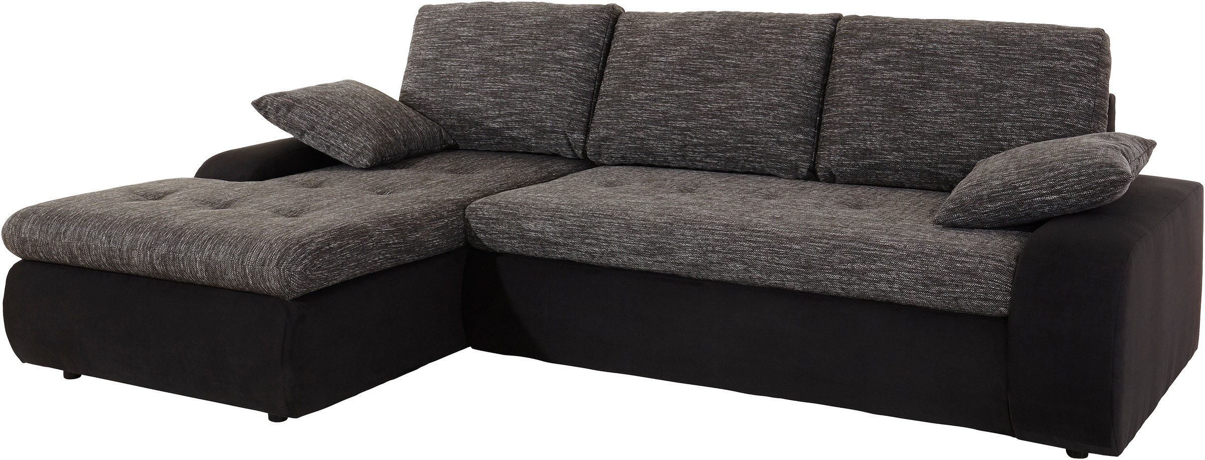 TRENDMANUFAKTUR Ecksofa »Indie, modern und bequem, Materialmix, OTTOs Choice, L-Form«, wahlweise XL oder XXL