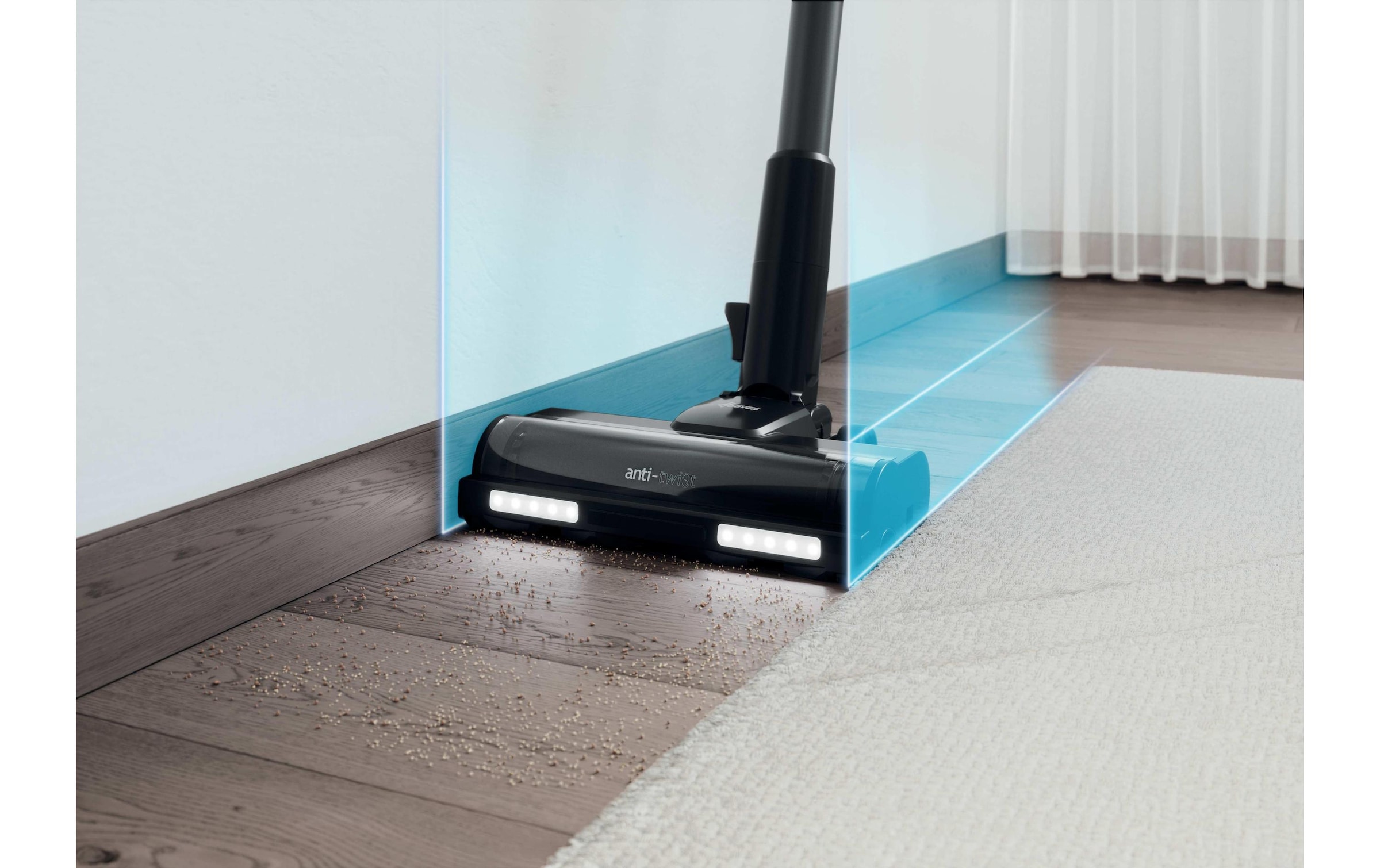 Hoover Aspirateur à main et à manche sans fil »HF610H 11« Kabelloser Staubsauger mit intelligenter Bodenerkennung