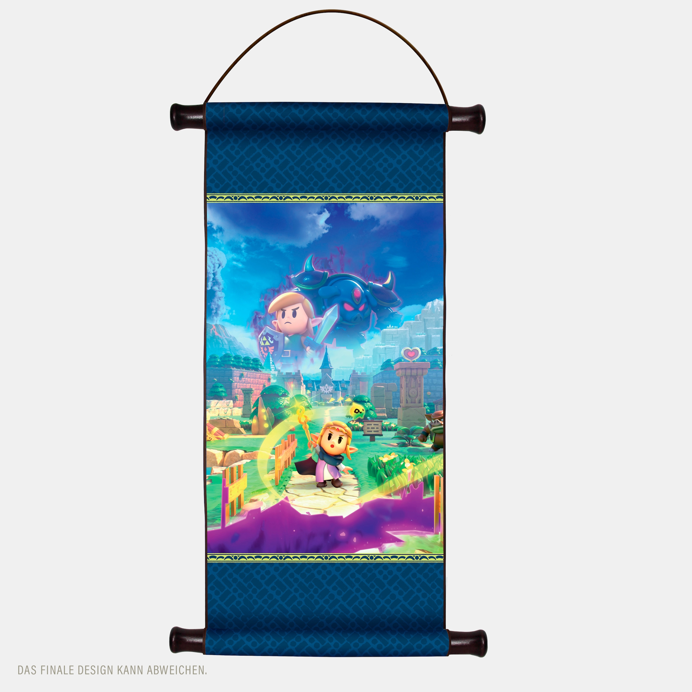 Nintendo Switch Set de consoles »Lite – Hyrule-Edition + Zelda: Echoes of Wisdom + Zelda-Schriftrolle« 32 Go