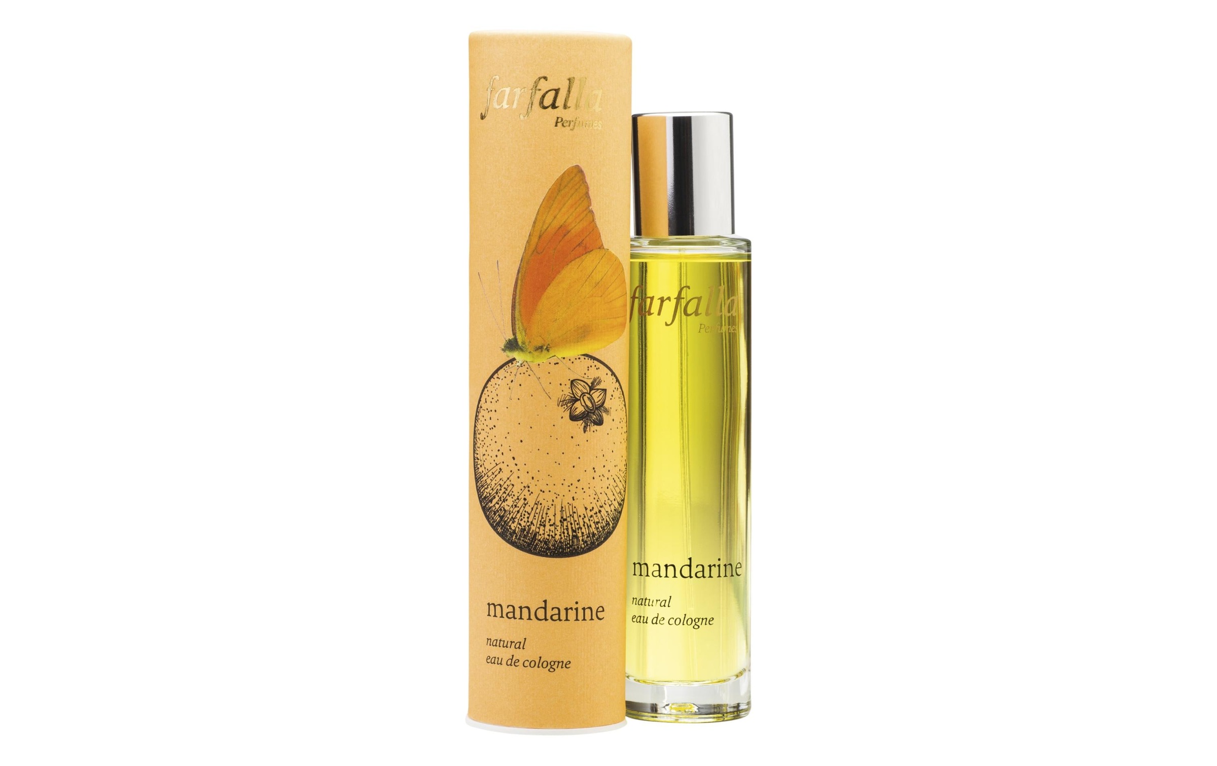 Image of Eau de Cologne "Farfalla Mandarine 50 ml"