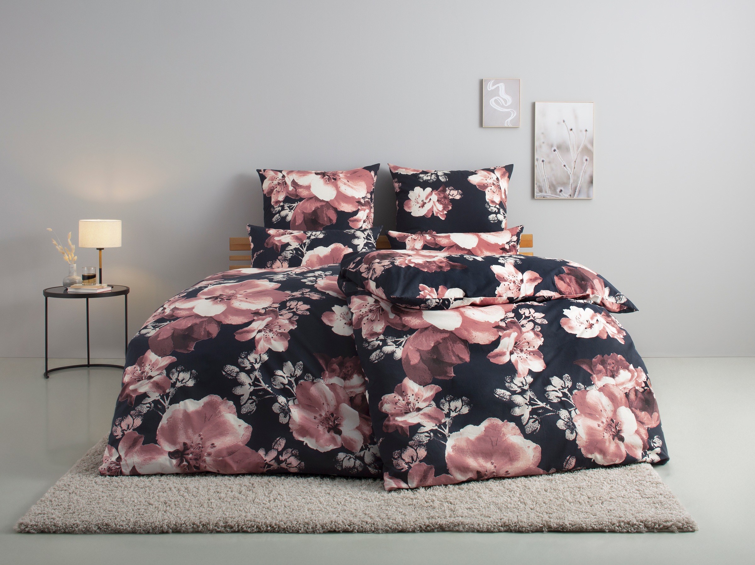 Image of GOODproduct Bettwäsche "MELINA" 2 florale Bettwäsche mit Reissverschluss, ab Gr. 135x200 cm