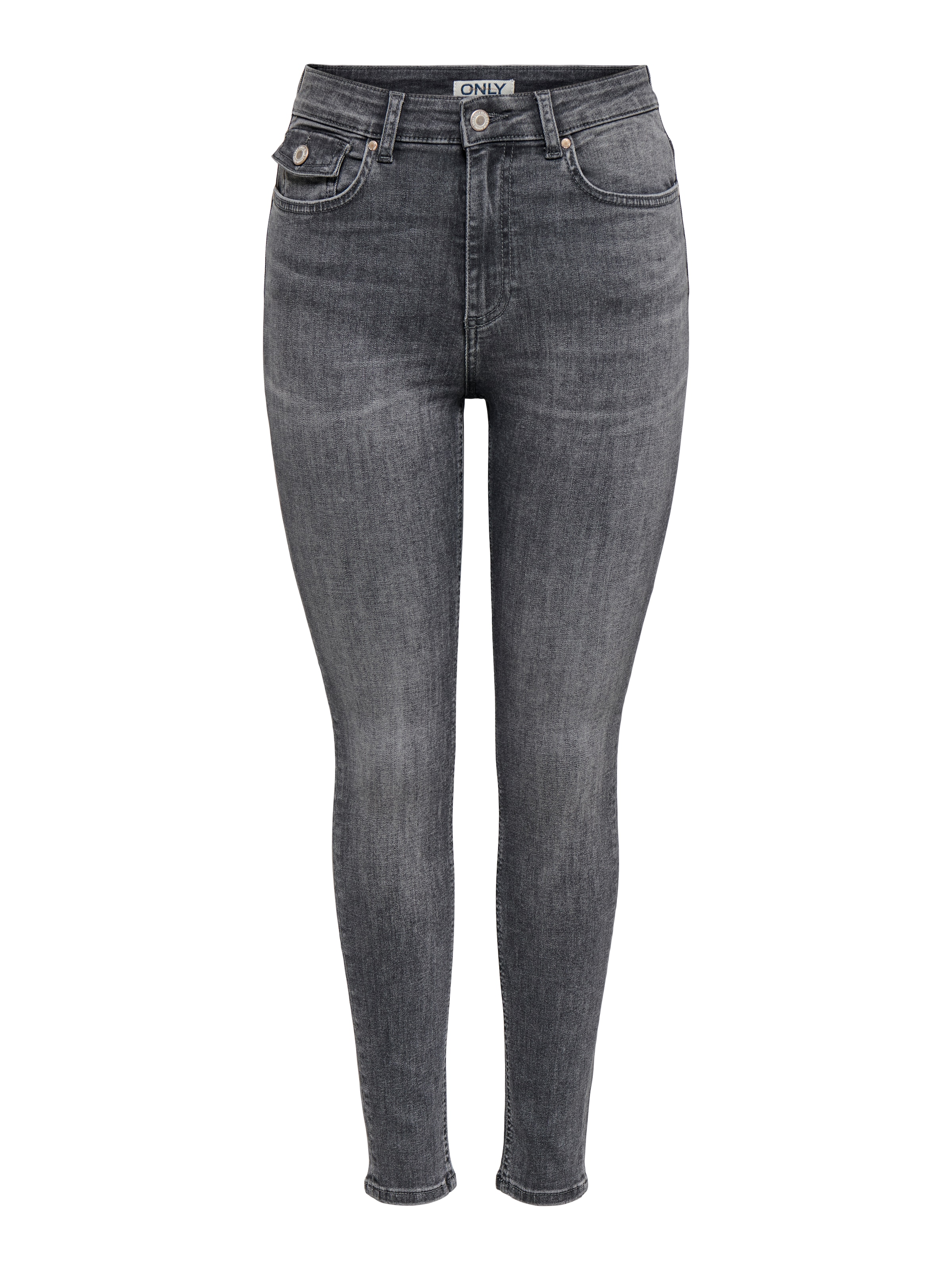 ONLY Skinny-fit-Jeans »ONLLILO HW SKINNY ANK DNM AZG BF« Baumwollmischung